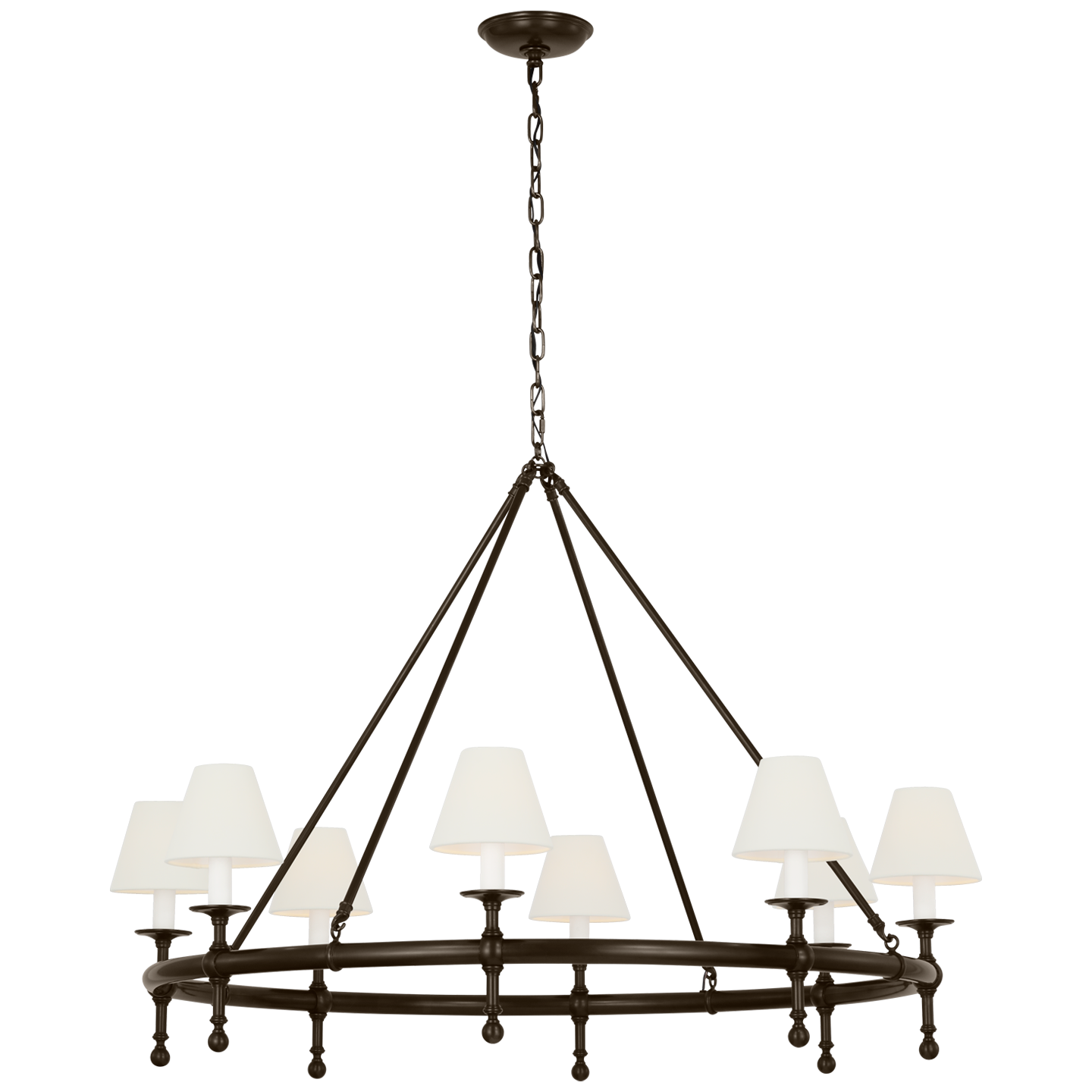 Classic 42" Ring Chandelier - CHC5819 | Visual Comfort