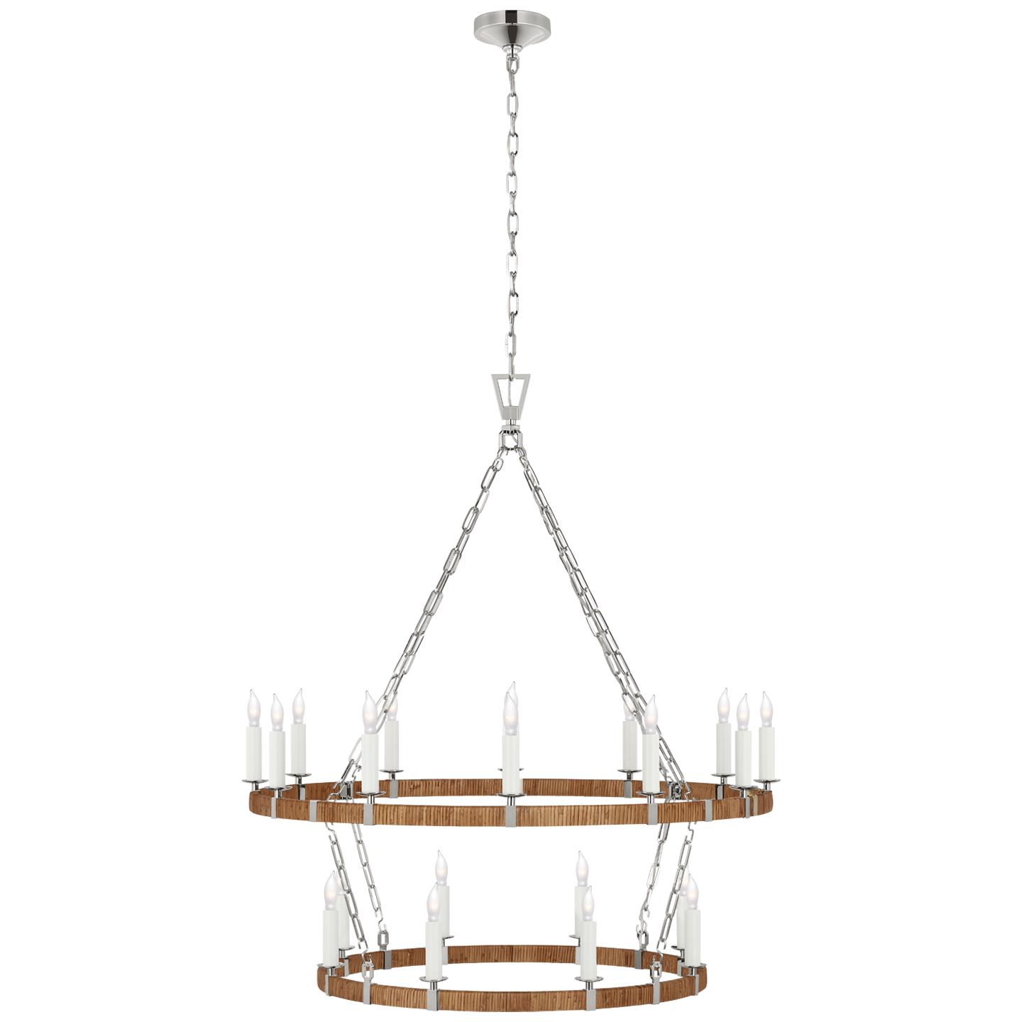 Rattan Chandeliers | Visual Comfort