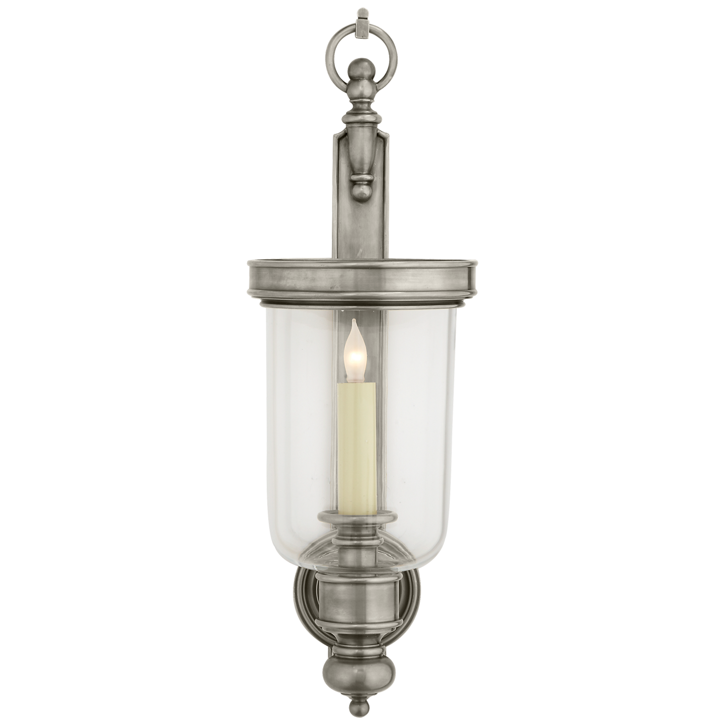 Georgian Small Hurricane Wall Sconce (Open Box)
