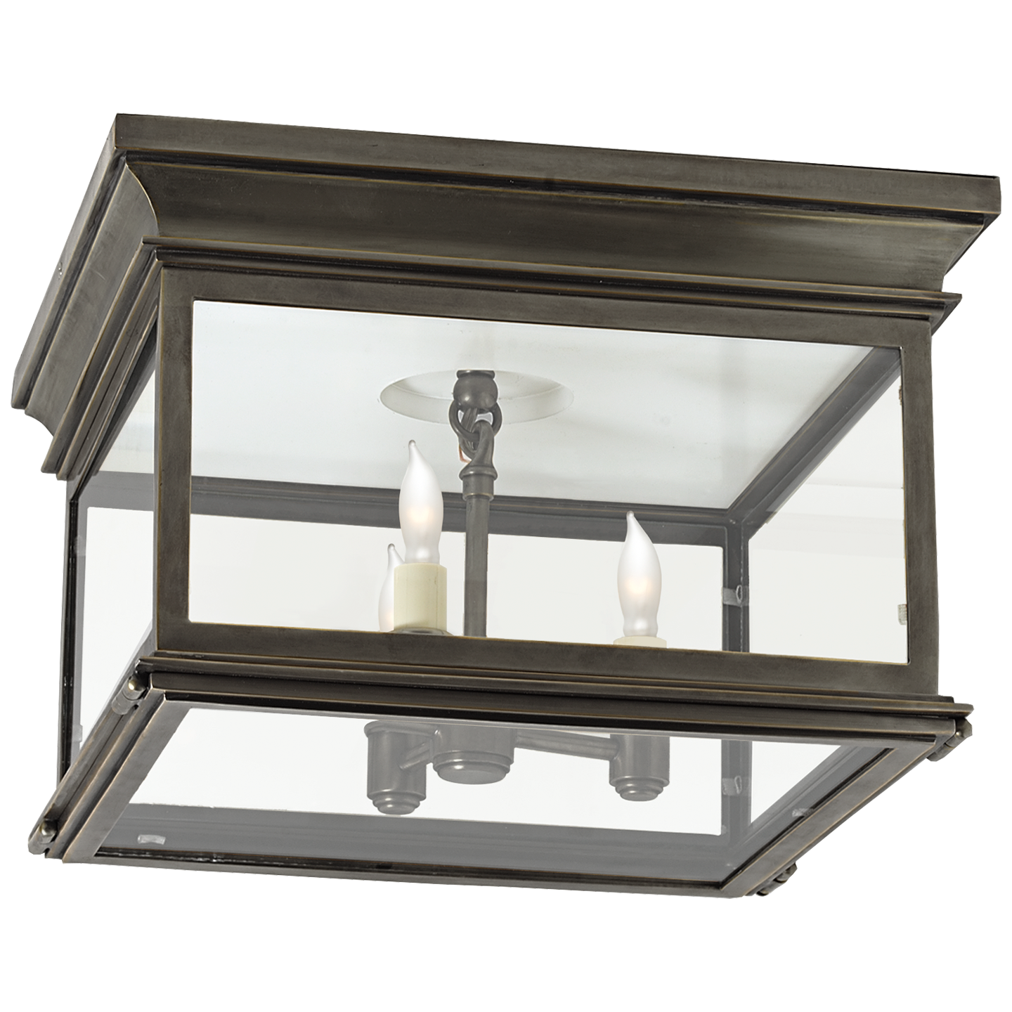 Club Large Square Flush Mount (Open Box)