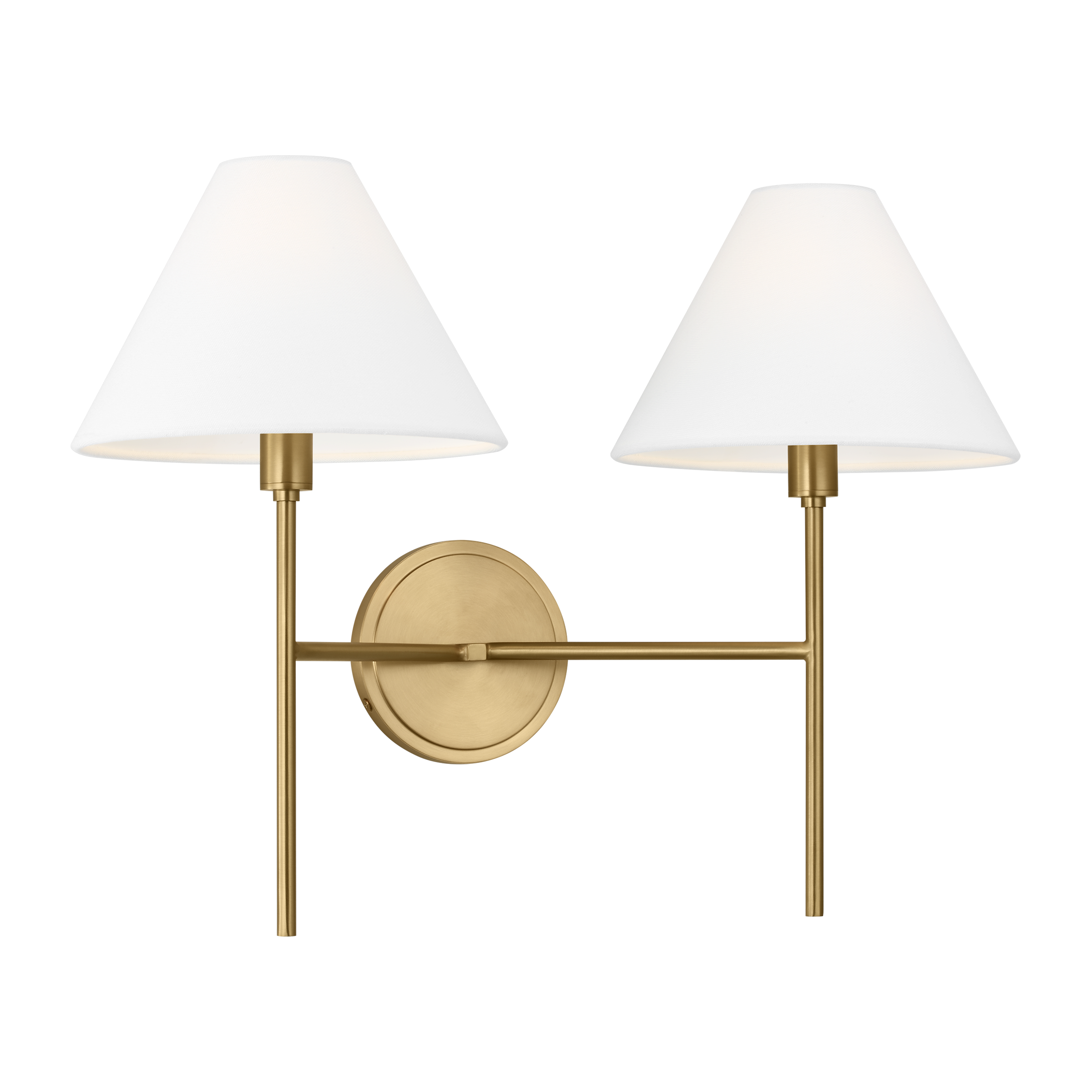 Ridgewood Medium Sconce Burnished Brass