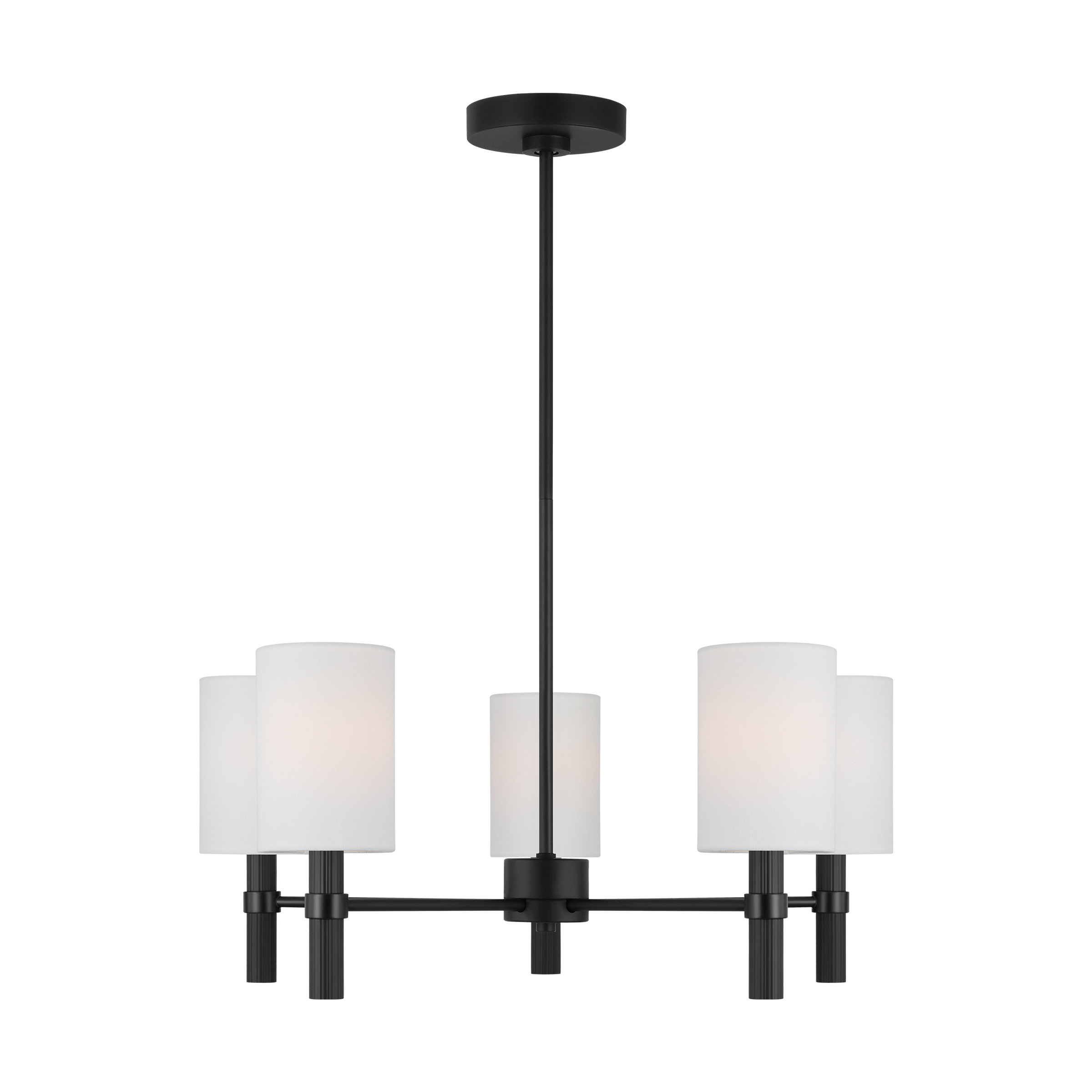 Manor Medium Chandelier Midnight Black