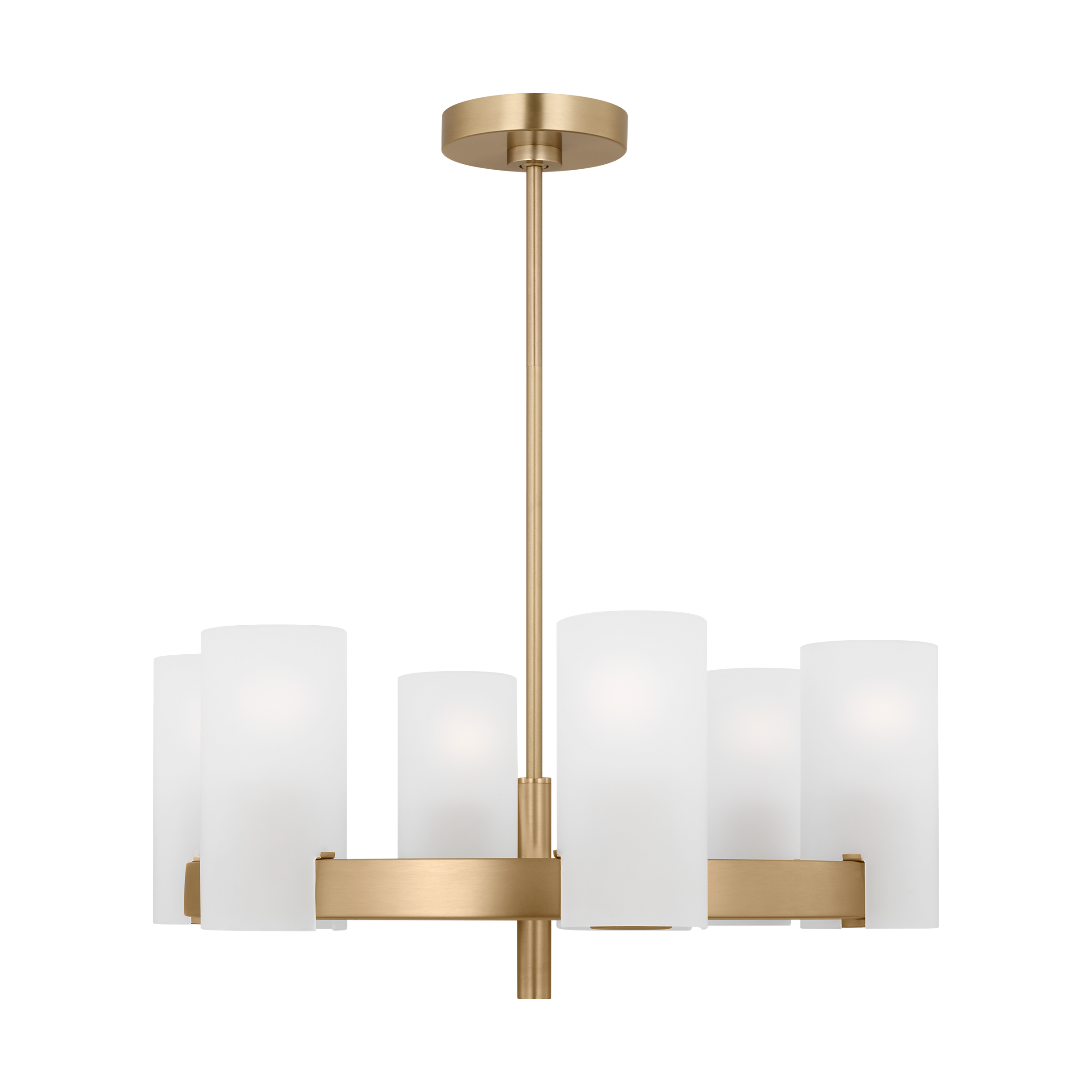 Rhode Medium Chandelier Satin Brass