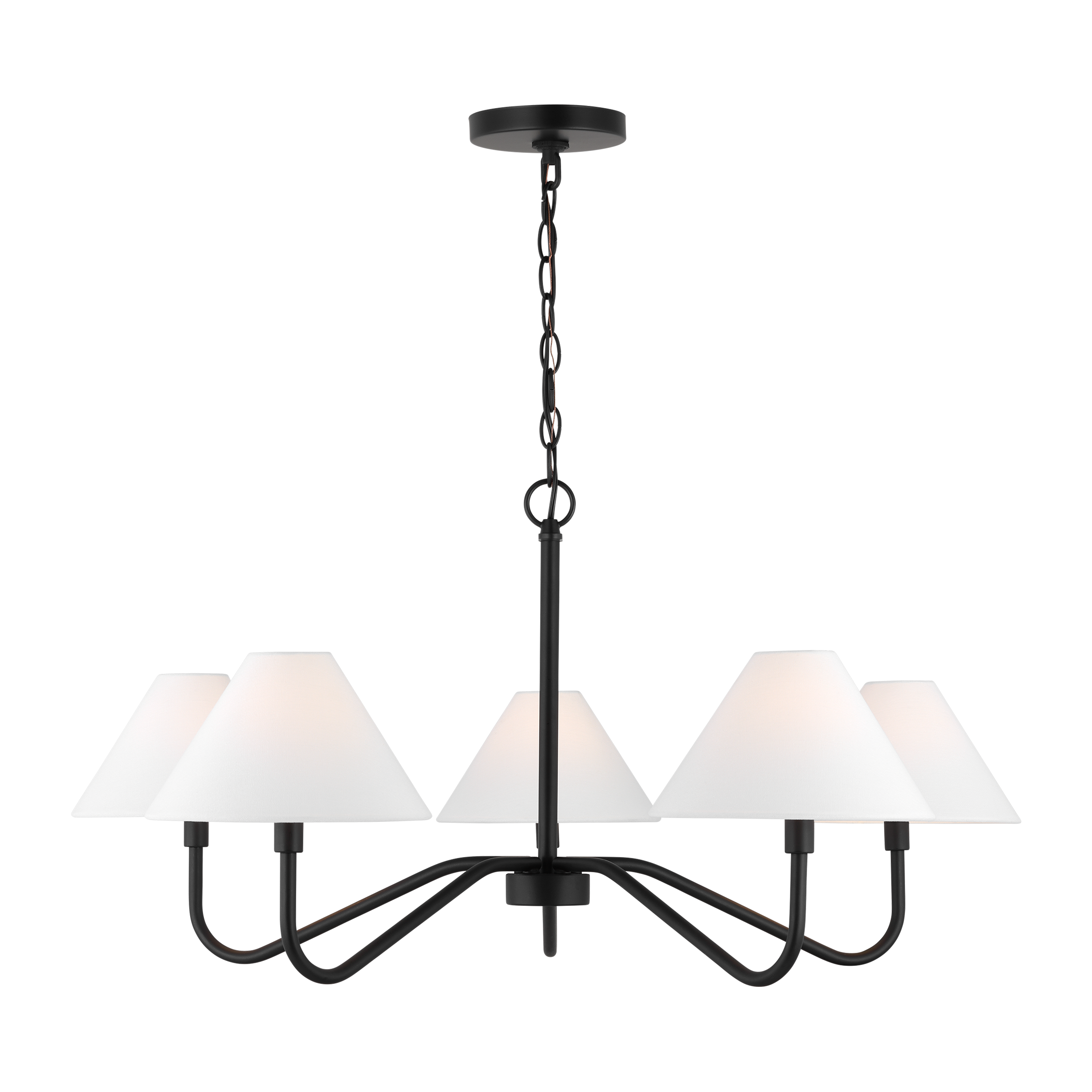 Eldon Large Chandelier Midnight Black