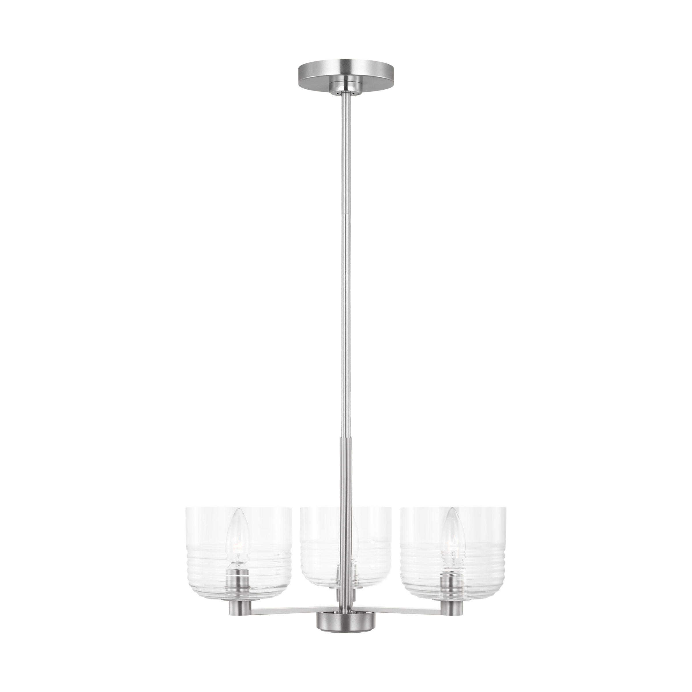 Lochdale Small Chandelier Brushed Nickel