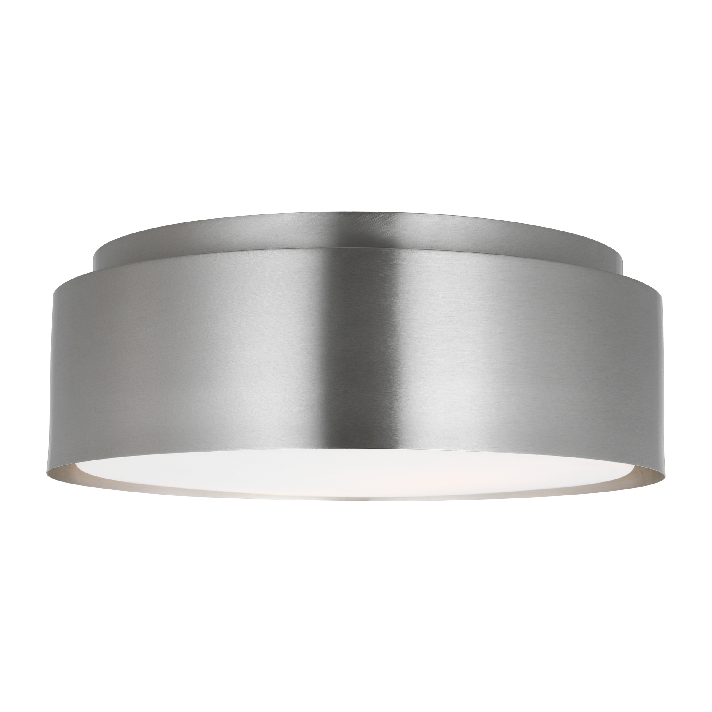 Dartmore Medium Flush Mount Brushed Nickel