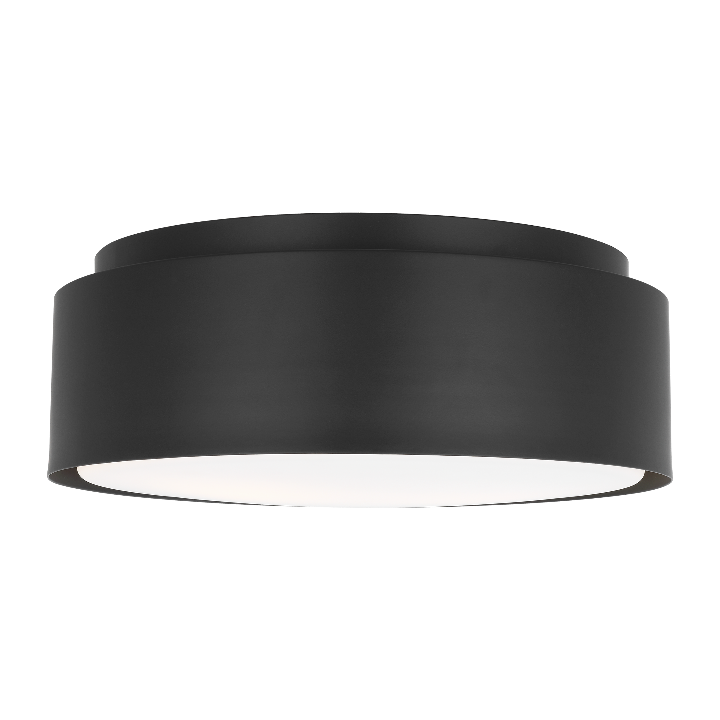 Dartmore Medium Flush Mount Midnight Black
