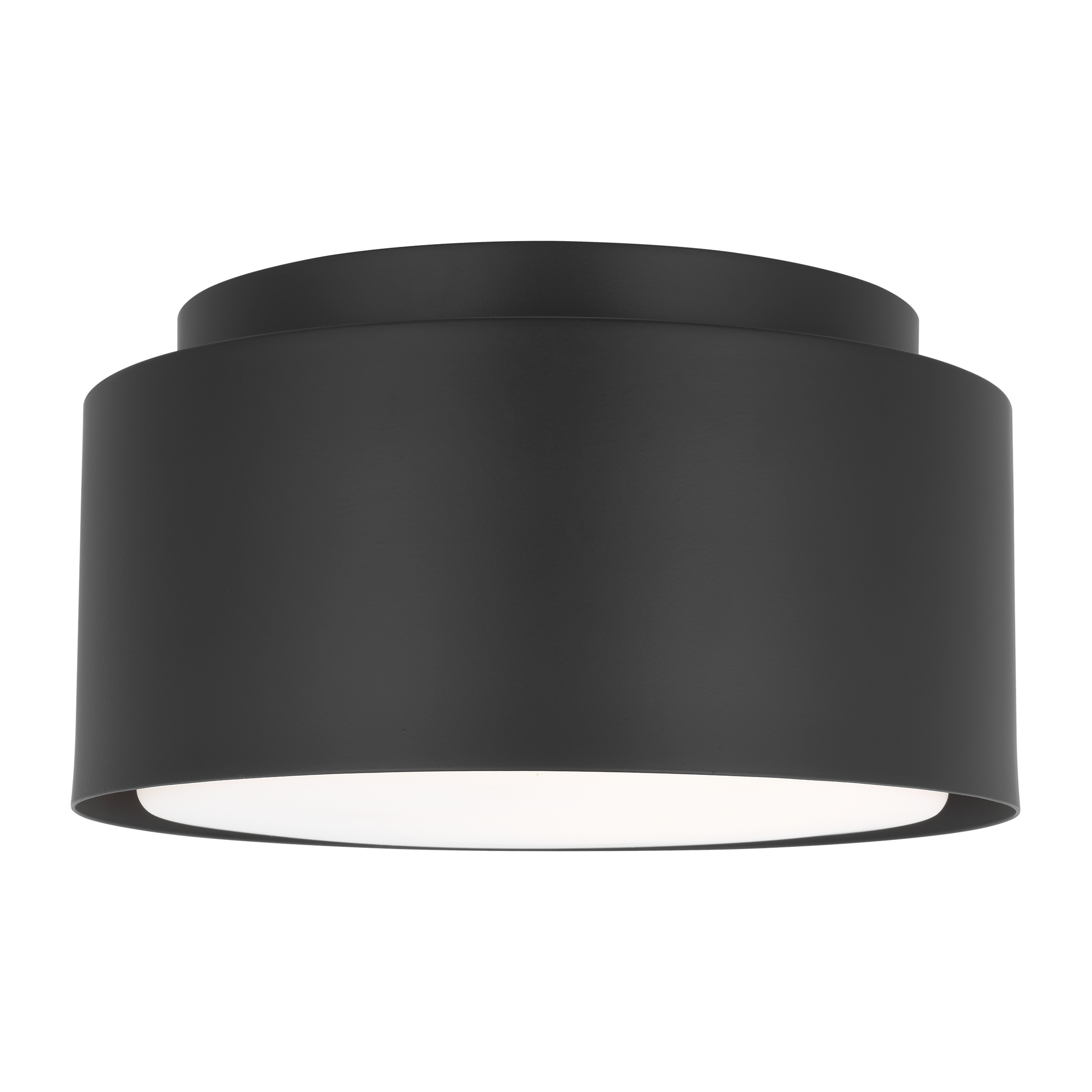 Dartmore Small Flush Mount Midnight Black