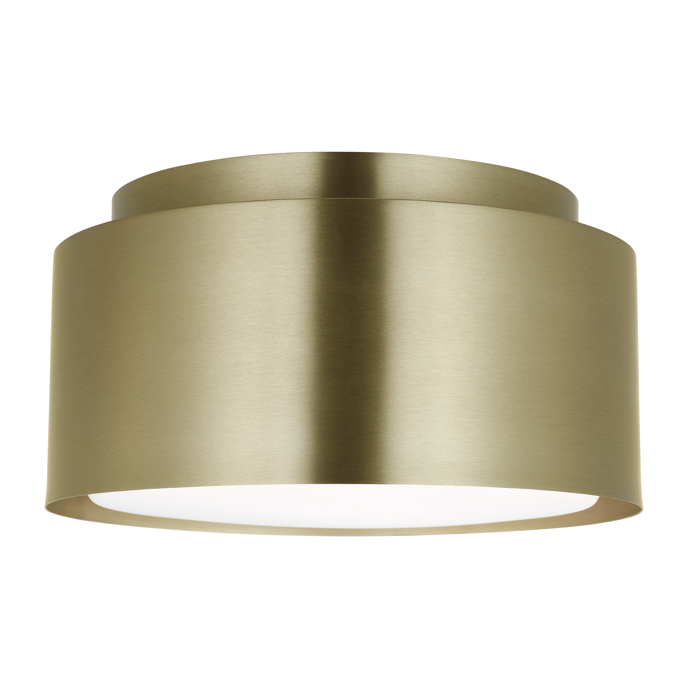 Dartmore Small Flush Mount Satin Brass