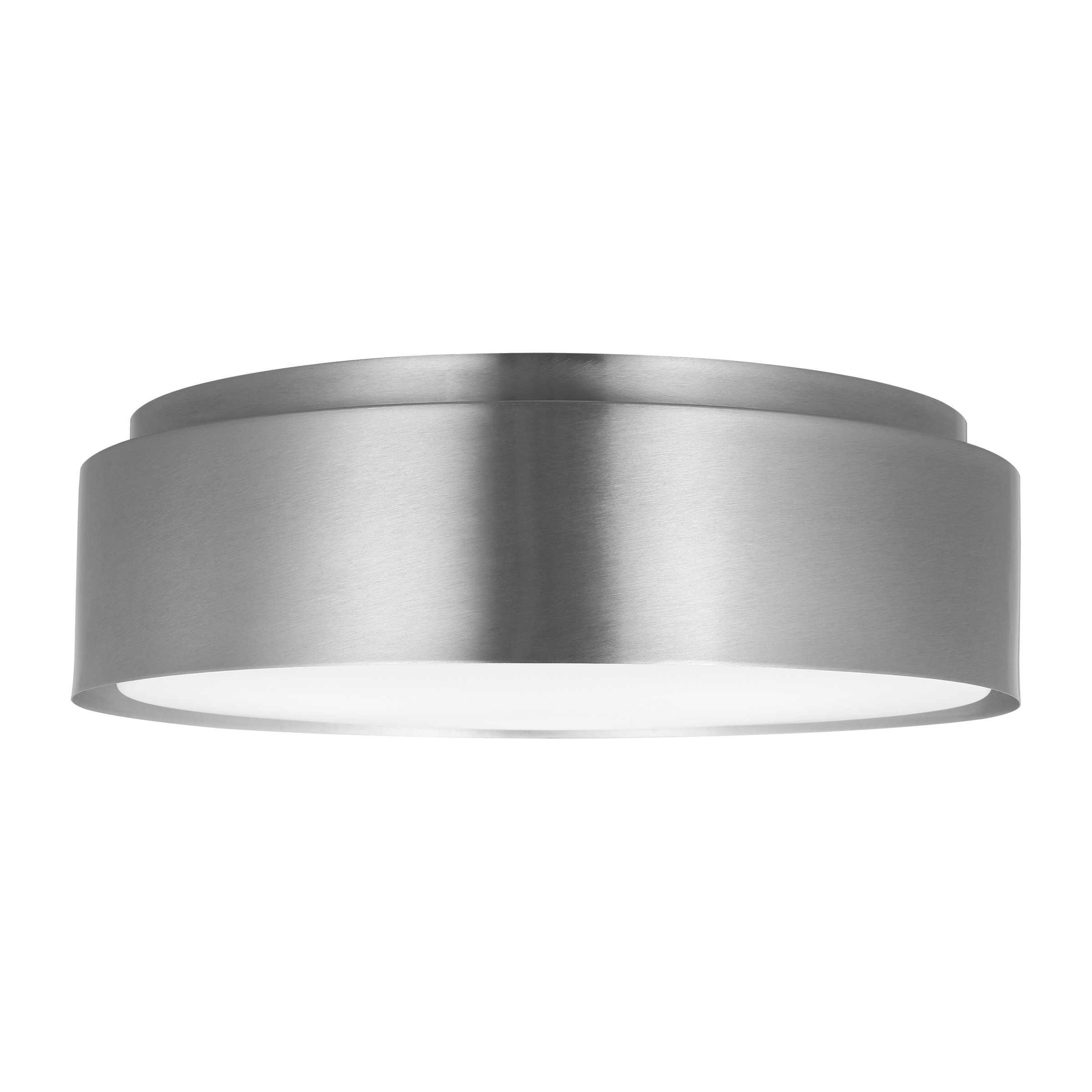 Dartmore Large Flush Mount Brushed Nickel
