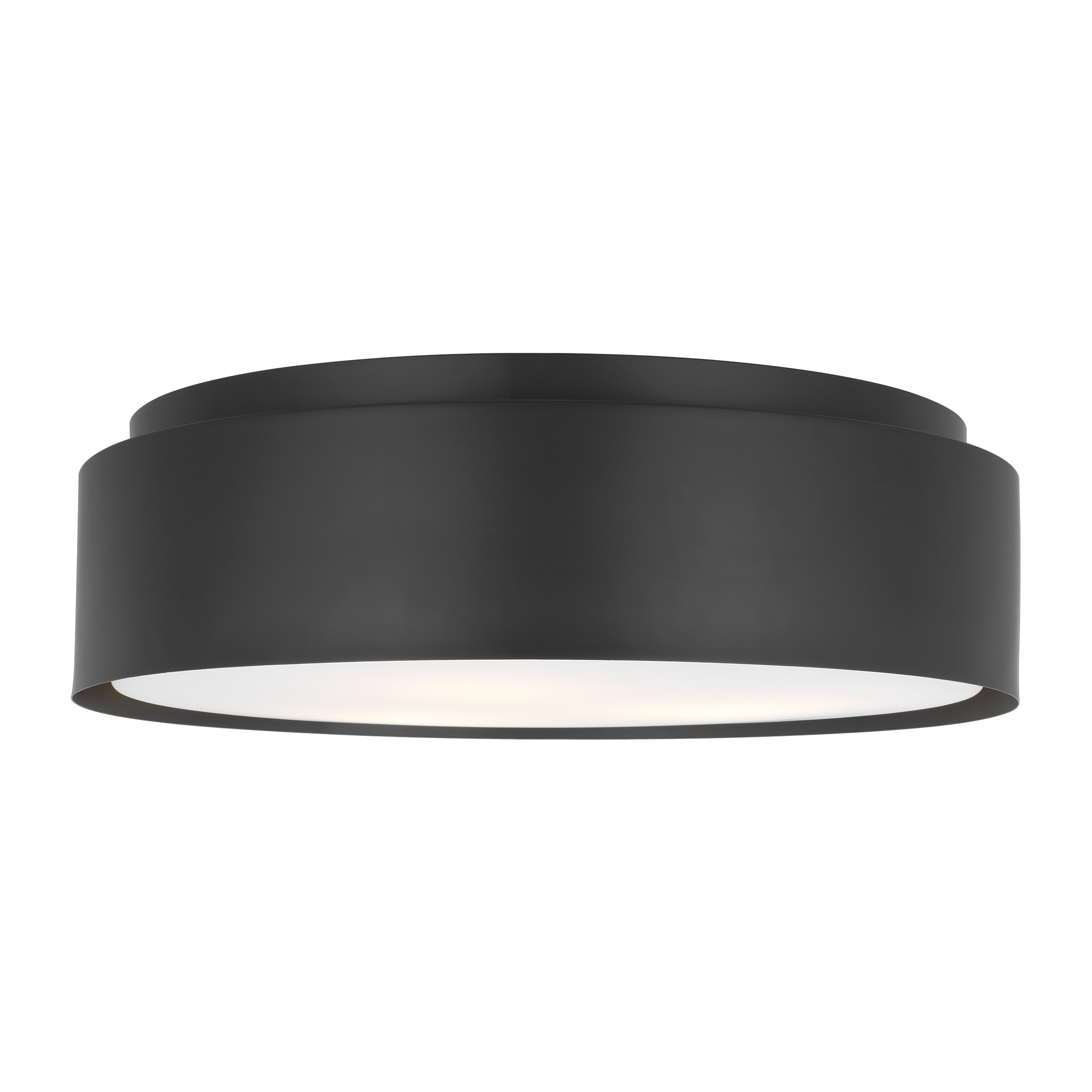 Dartmore Large Flush Mount Midnight Black