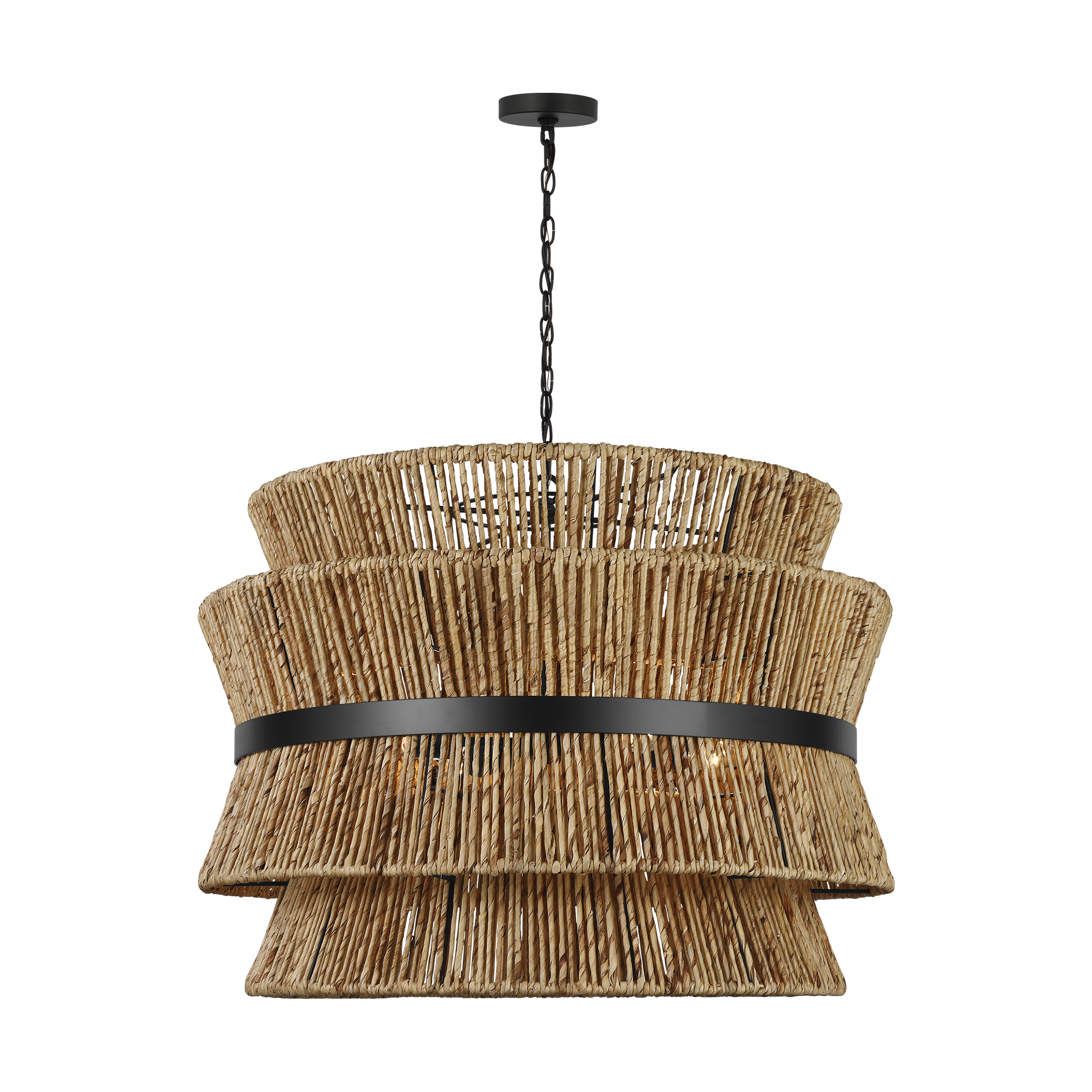 Thurlo Large Hanging Shade Midnight Black