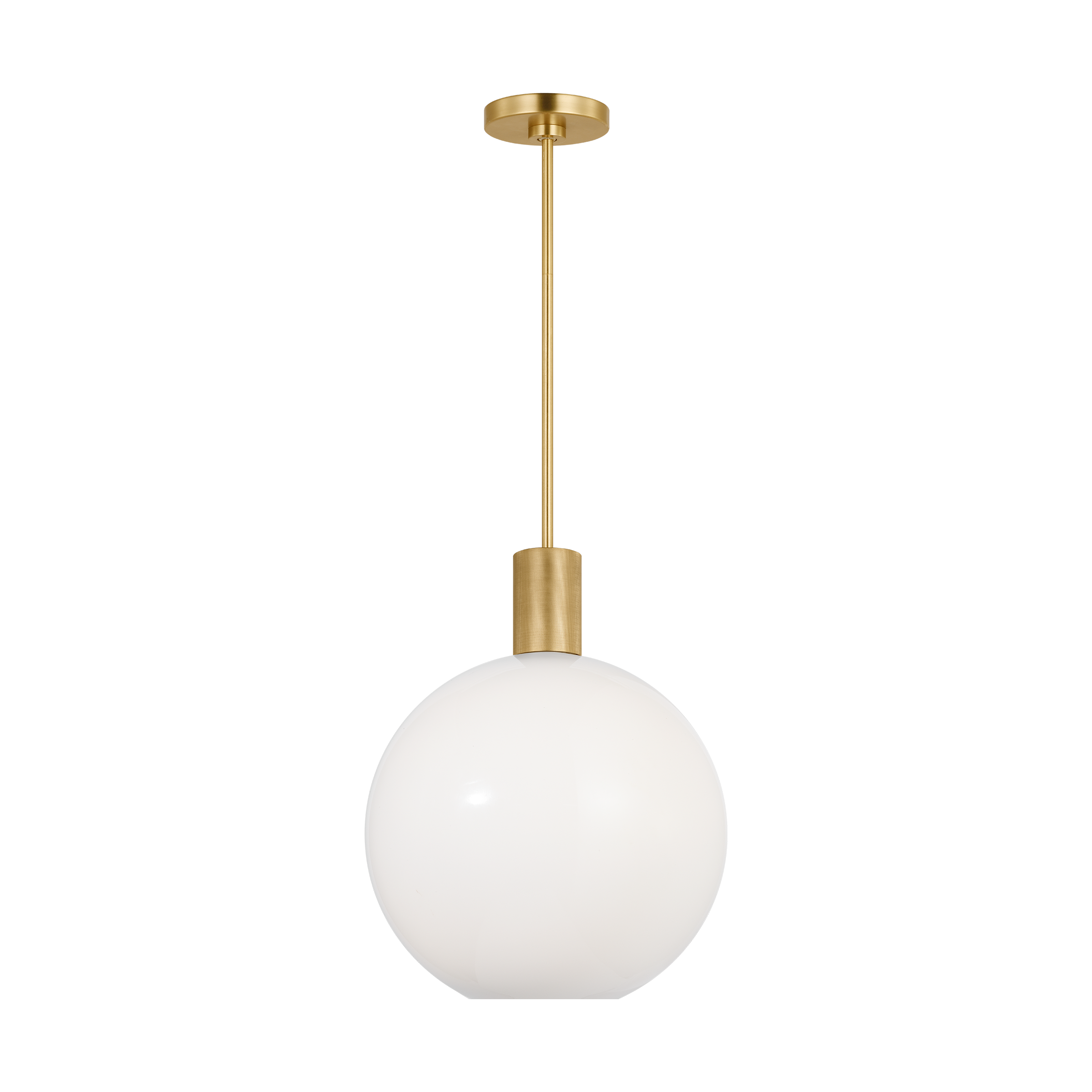 Colewood Medium Pendant Satin Brass