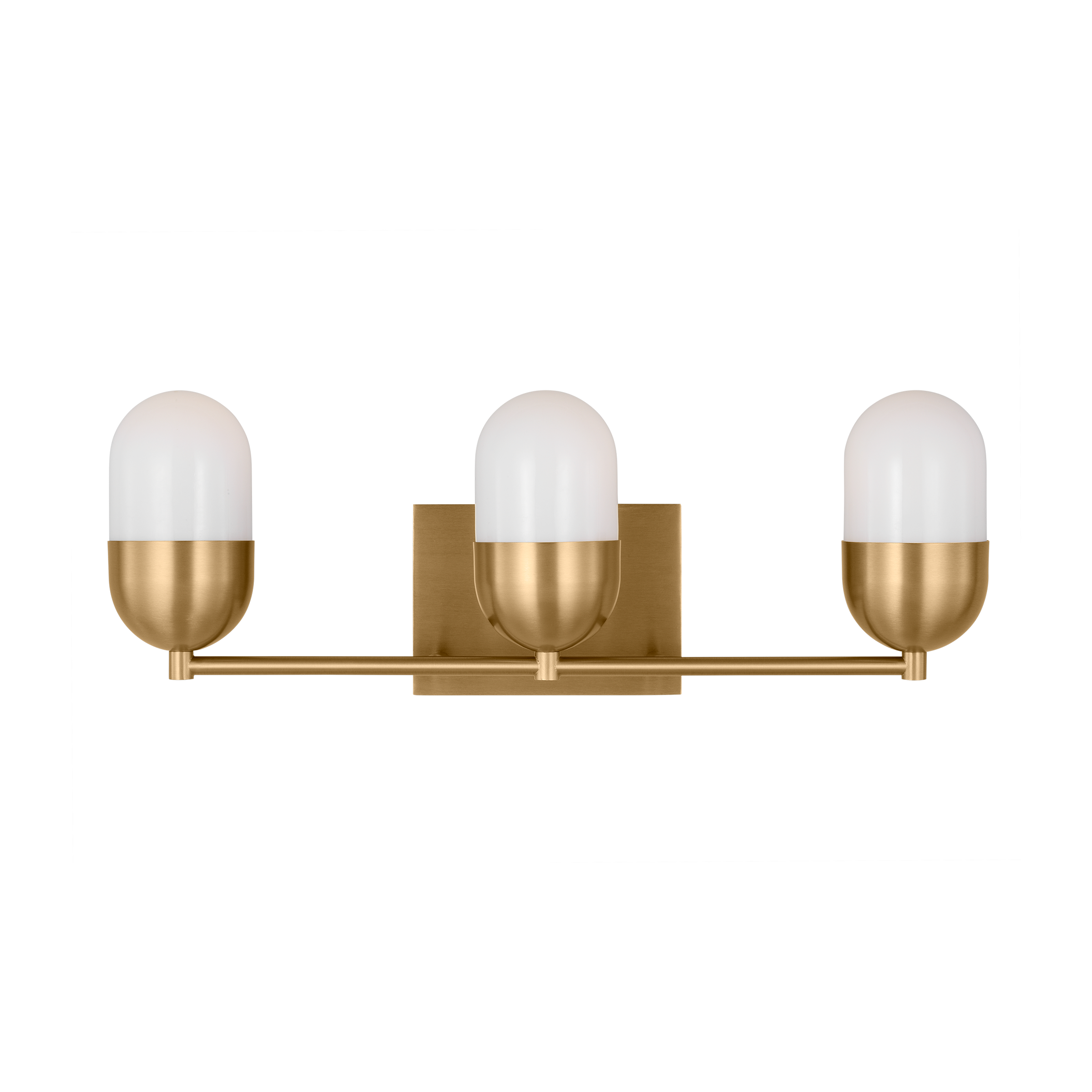 Foster Large Vanity Satin Brass