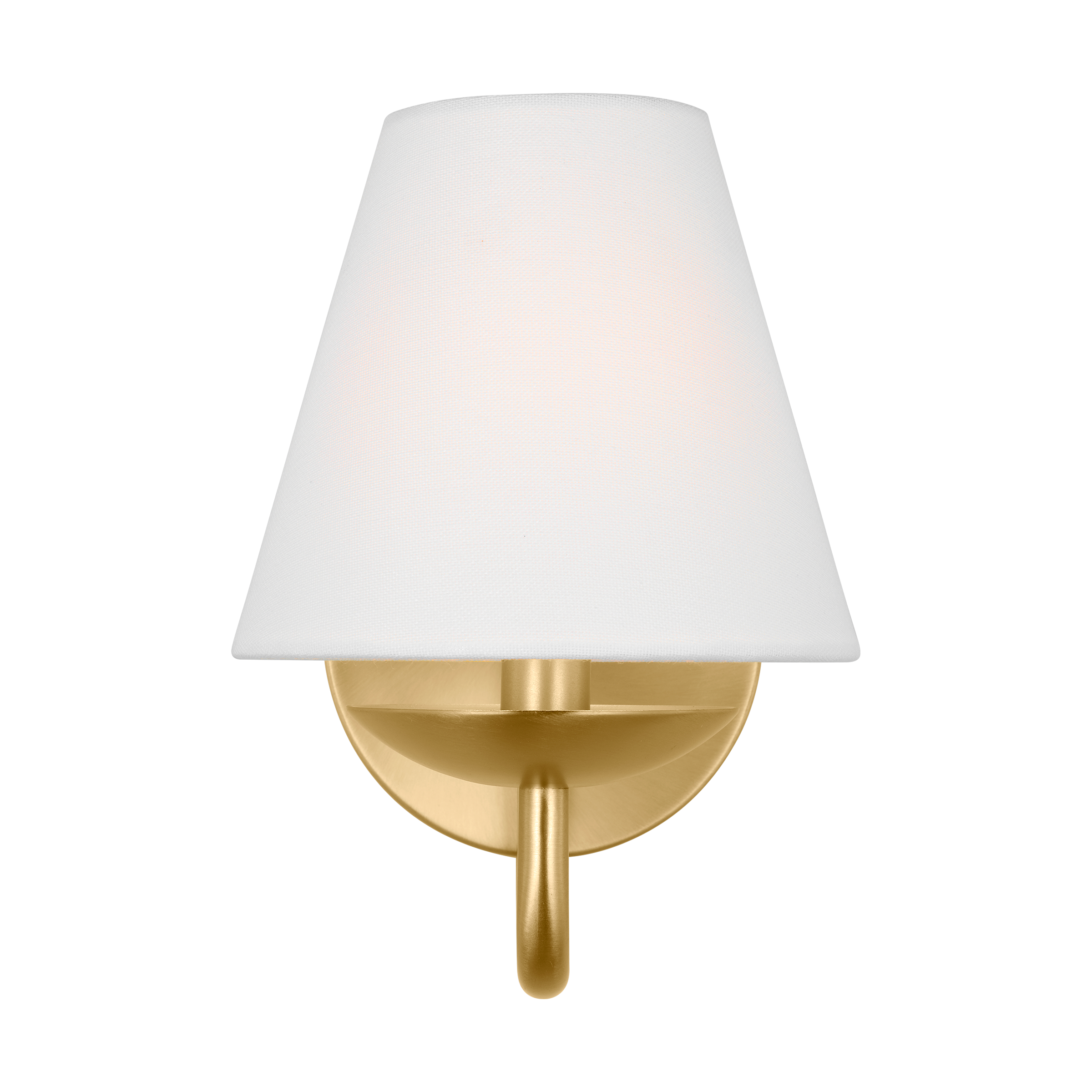 Albion Small Sconce Satin Brass