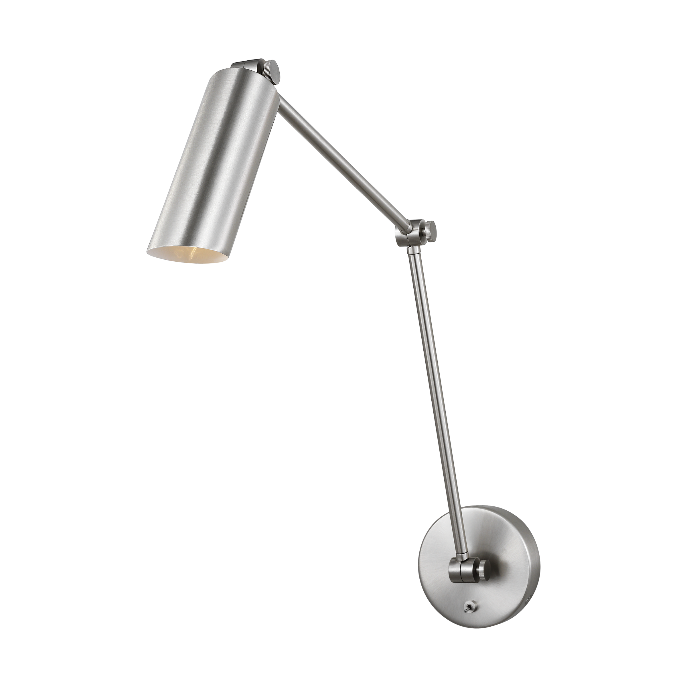 Frasar Arm Large Sconce Brushed Nickel