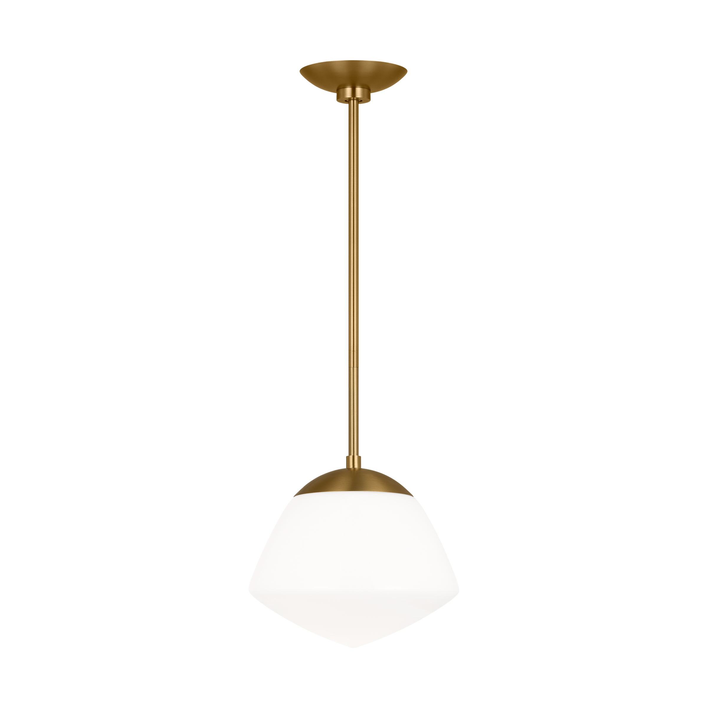 Milne Large Pendant Burnished Brass