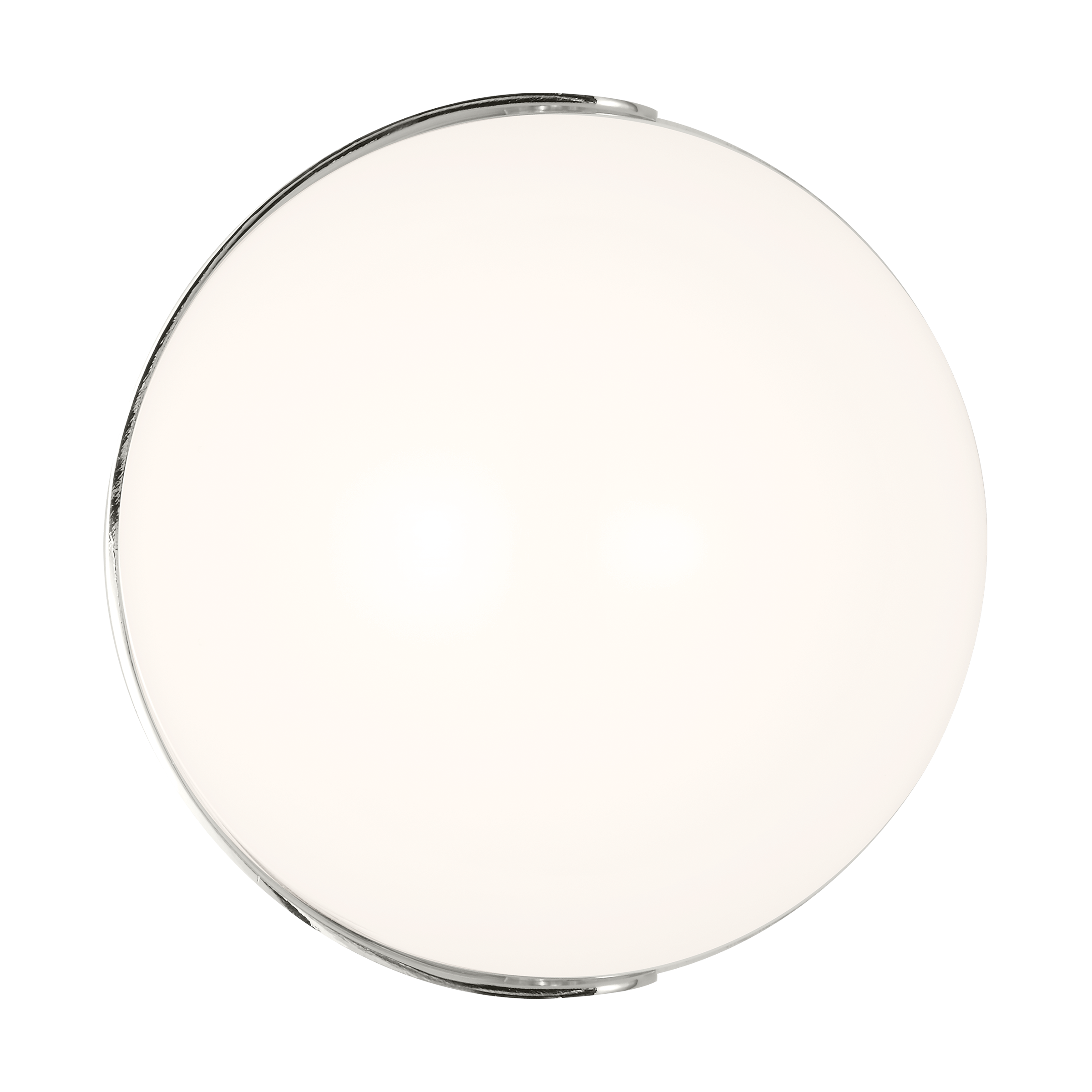 Syrie Small Vanity Polished Nickel Bulbs Inc