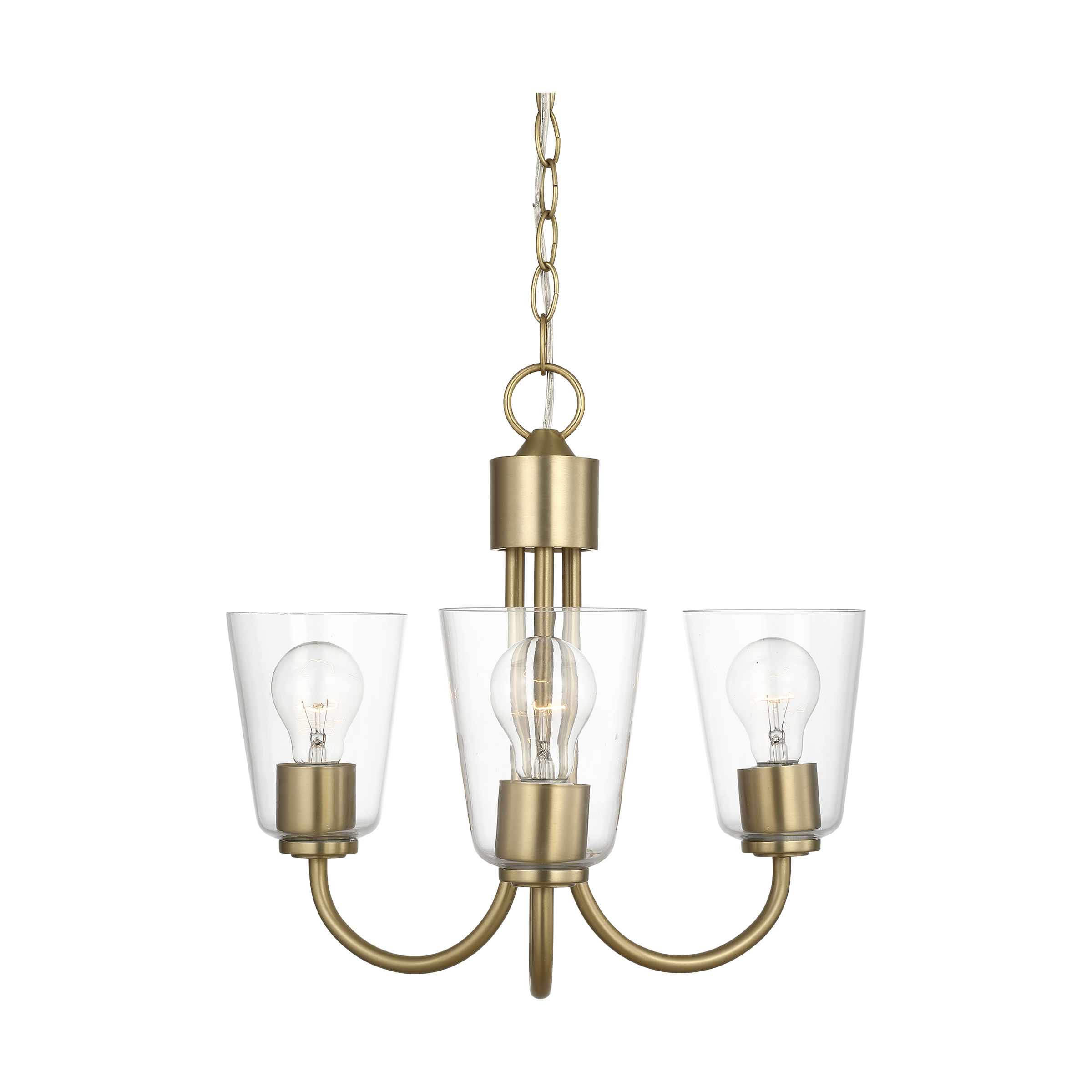 Miles Three Light Chandelier