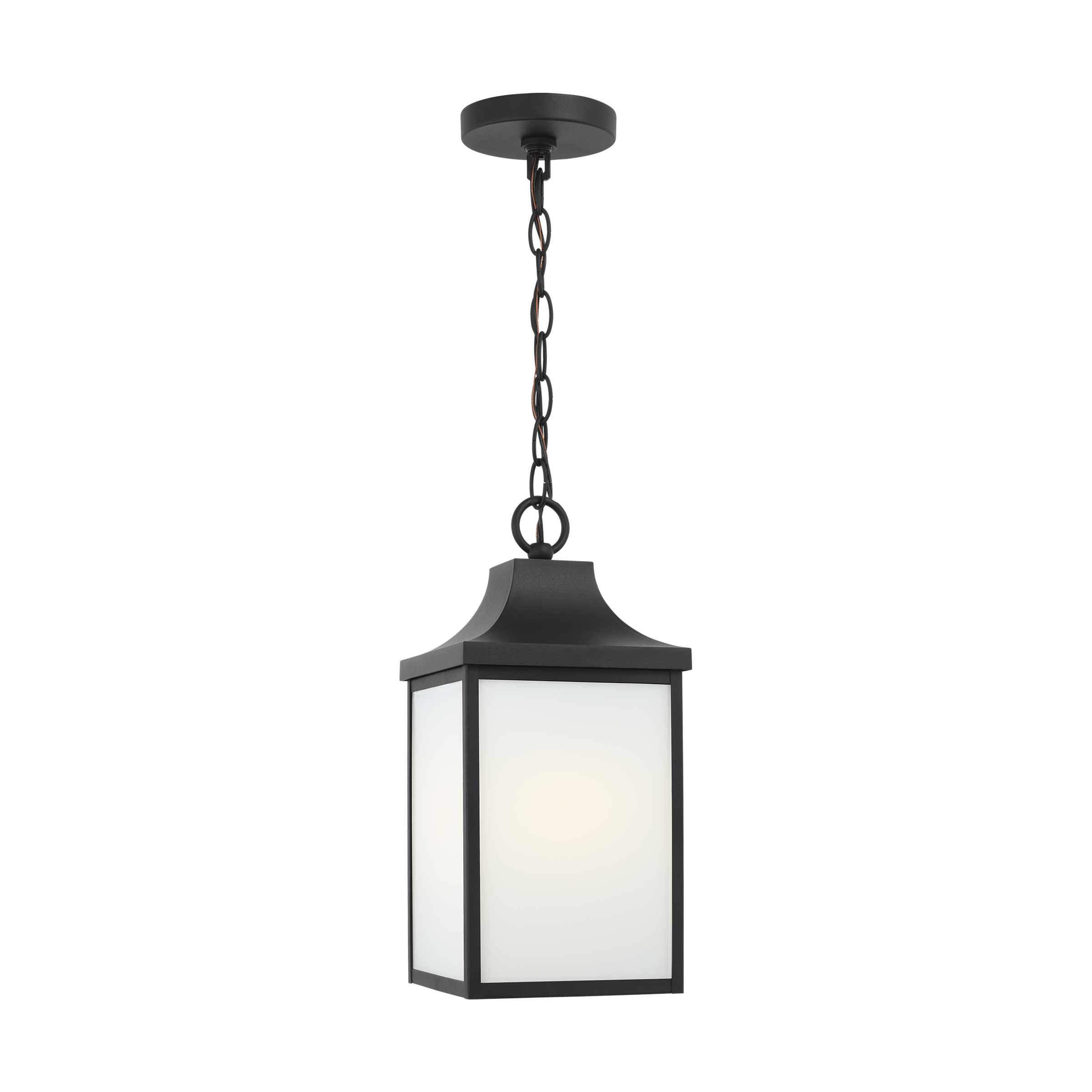 Saybrook One Light Medium Pendant GLO1041 Visual Comfort