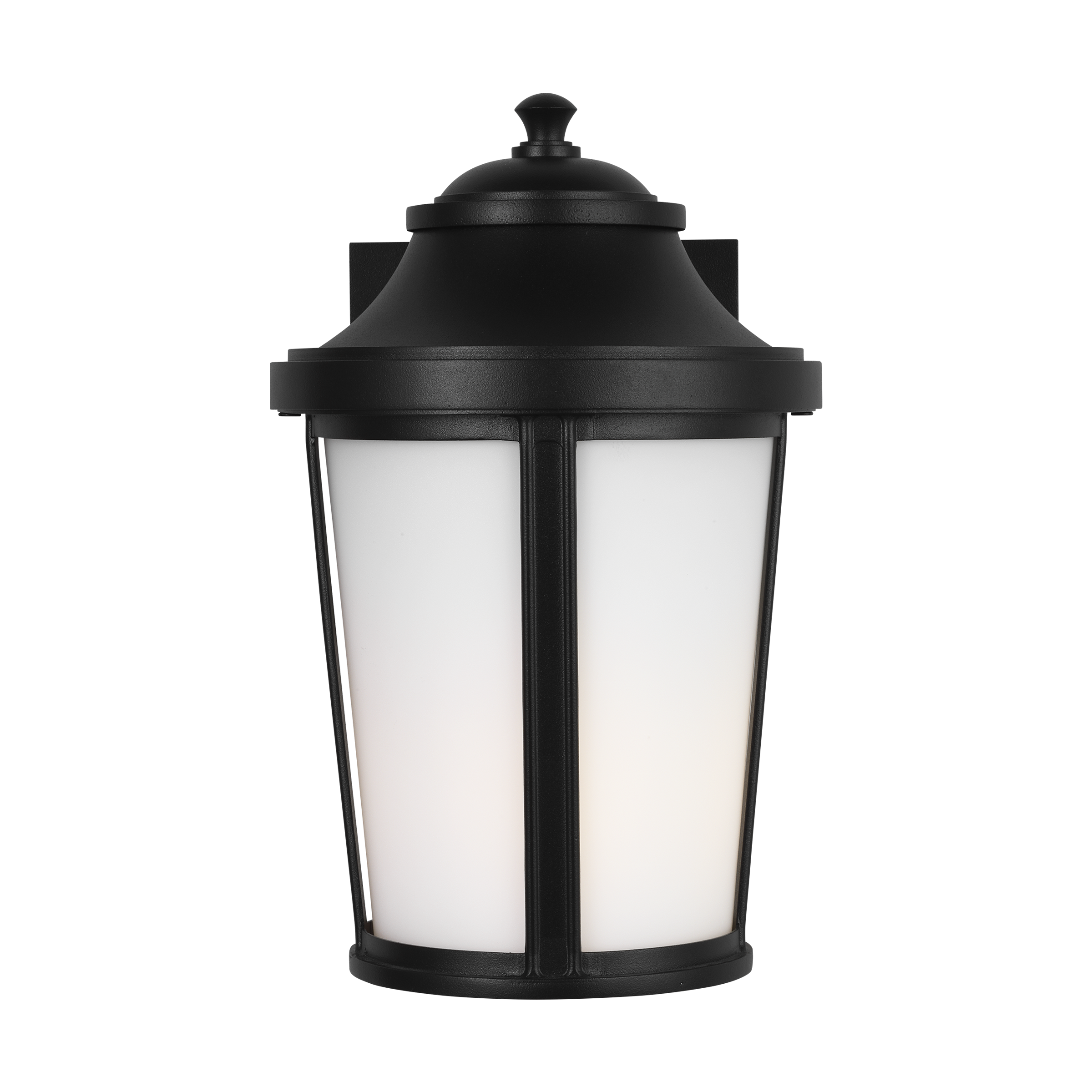 Portola Small Lantern Textured Black