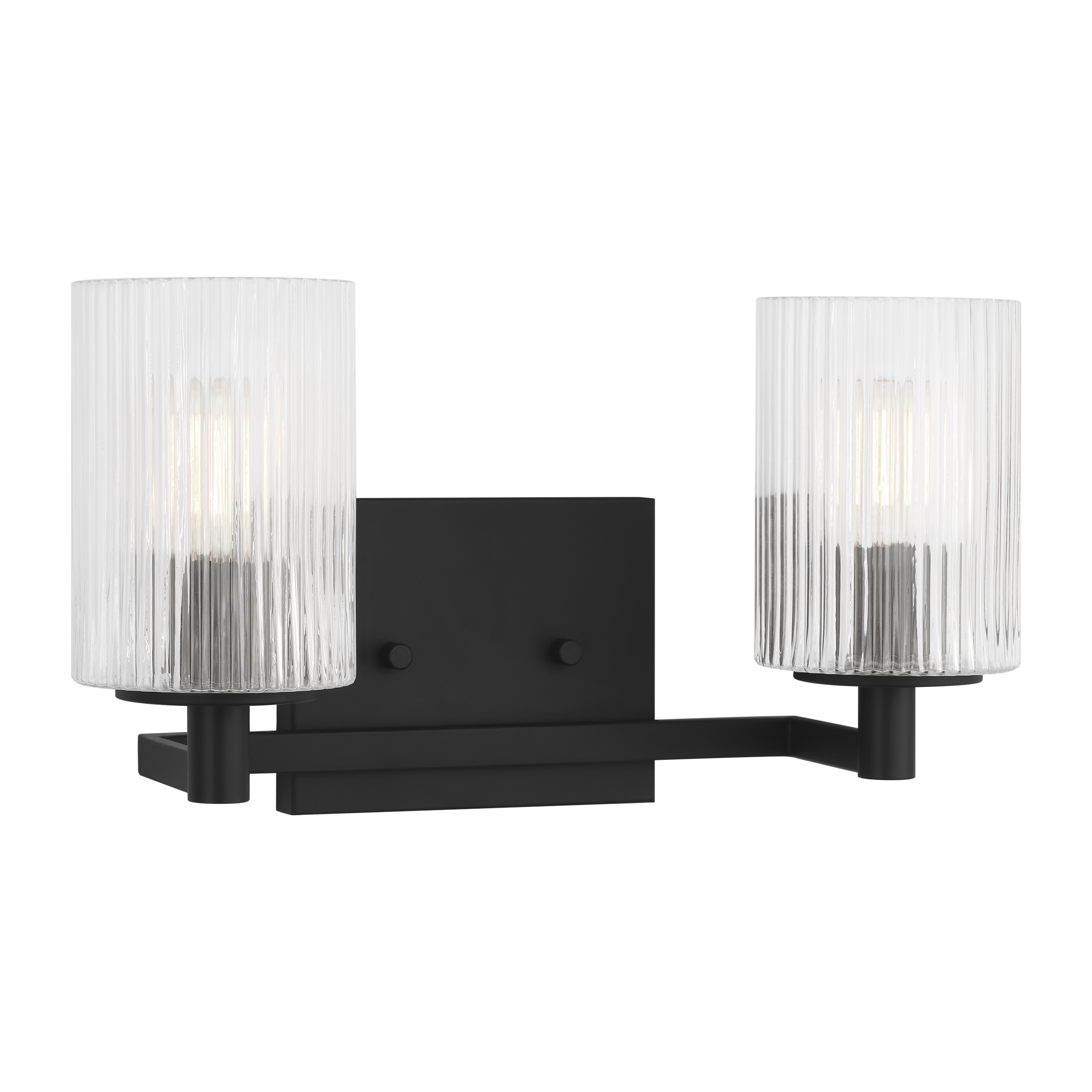 Lando Two Light Wall / Bath Midnight Black