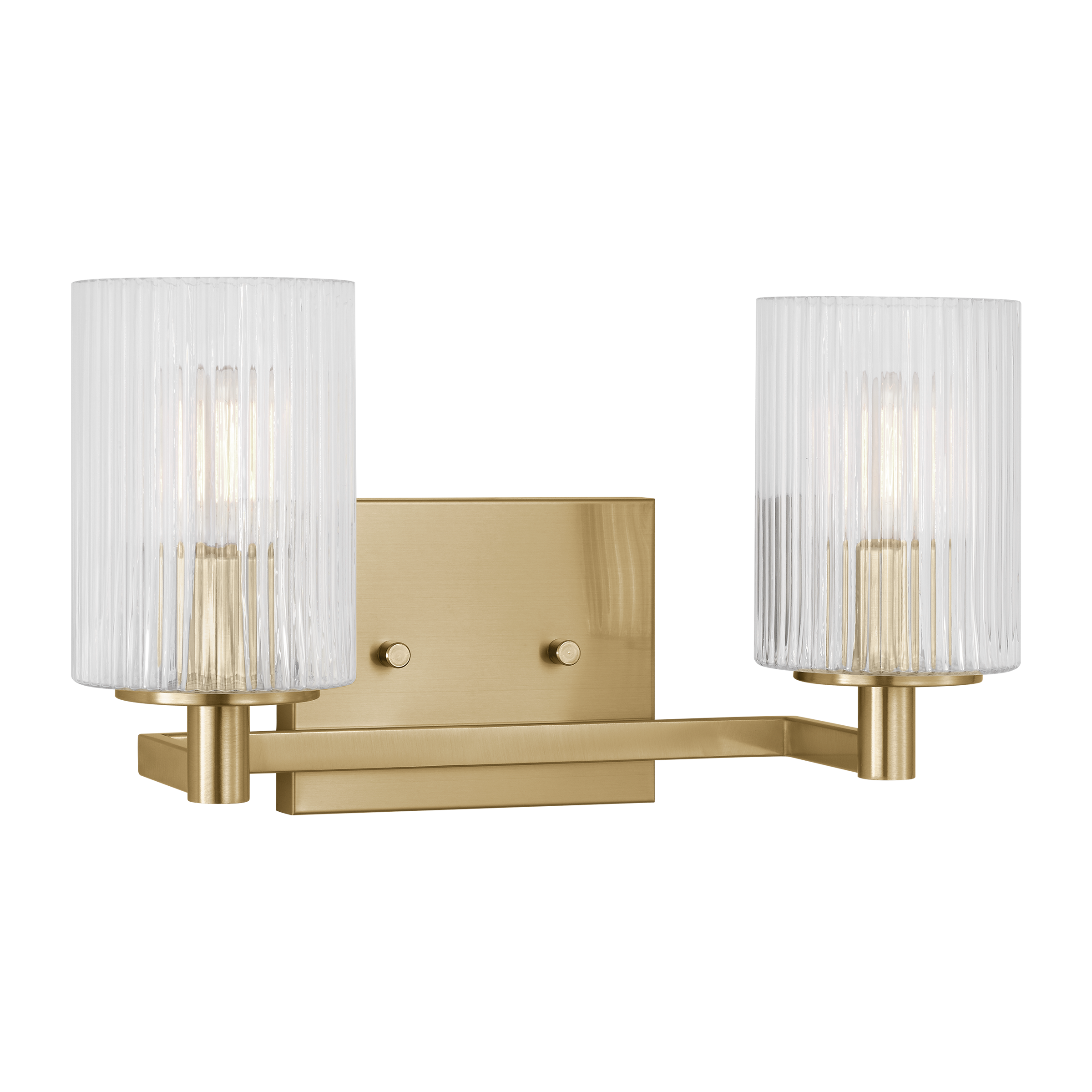 Lando Two Light Wall / Bath Satin Brass