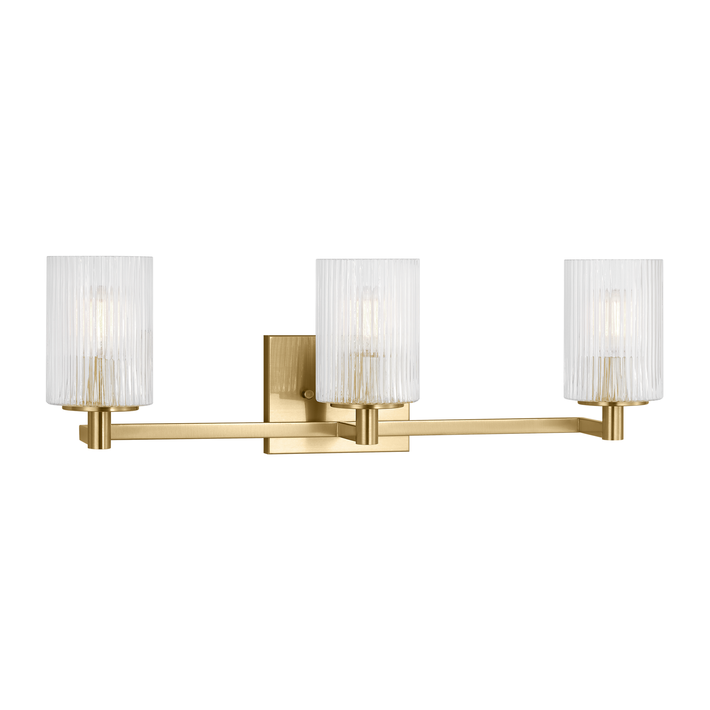 Lando Three Light Wall / Bath Satin Brass