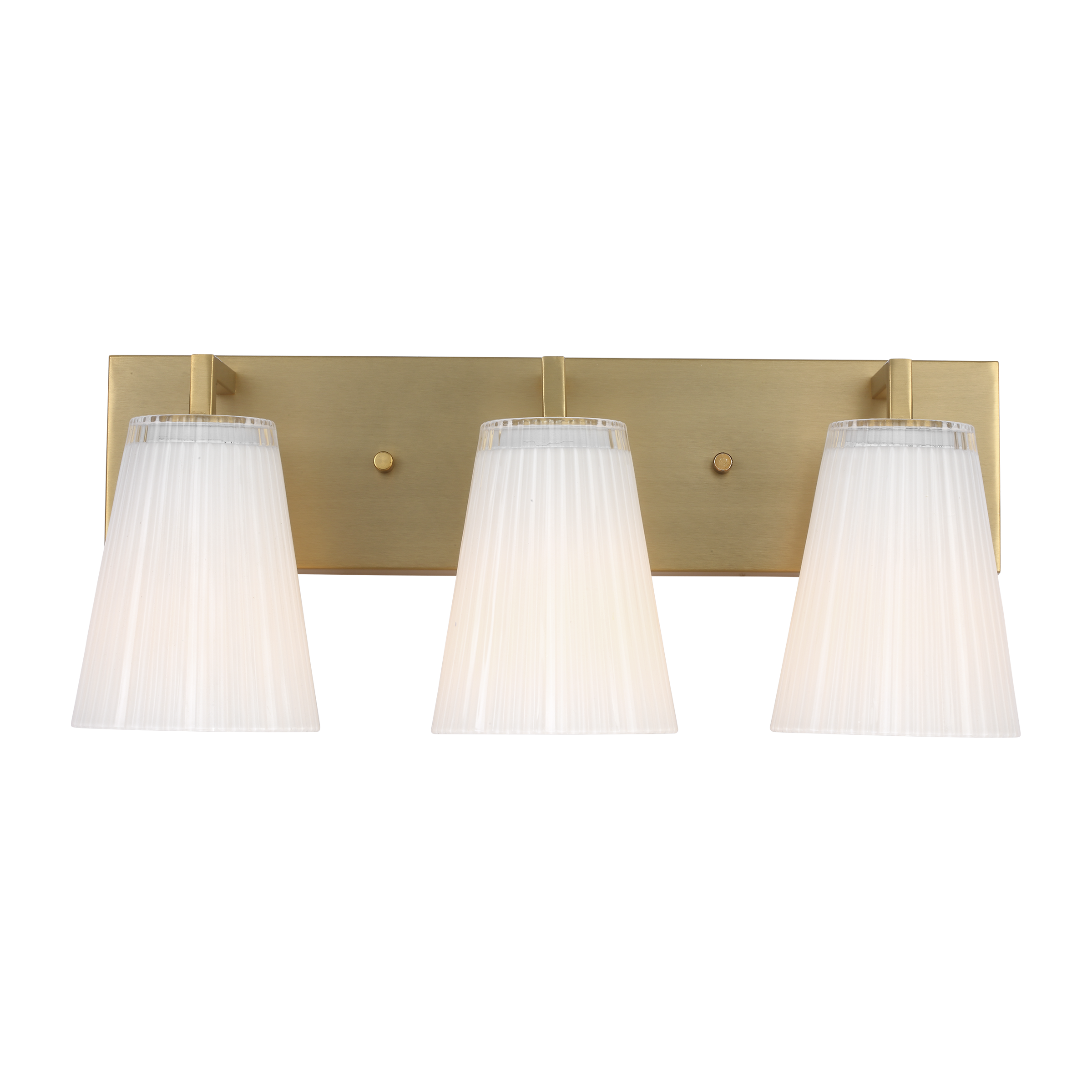 Upson Large Vanity Satin Brass