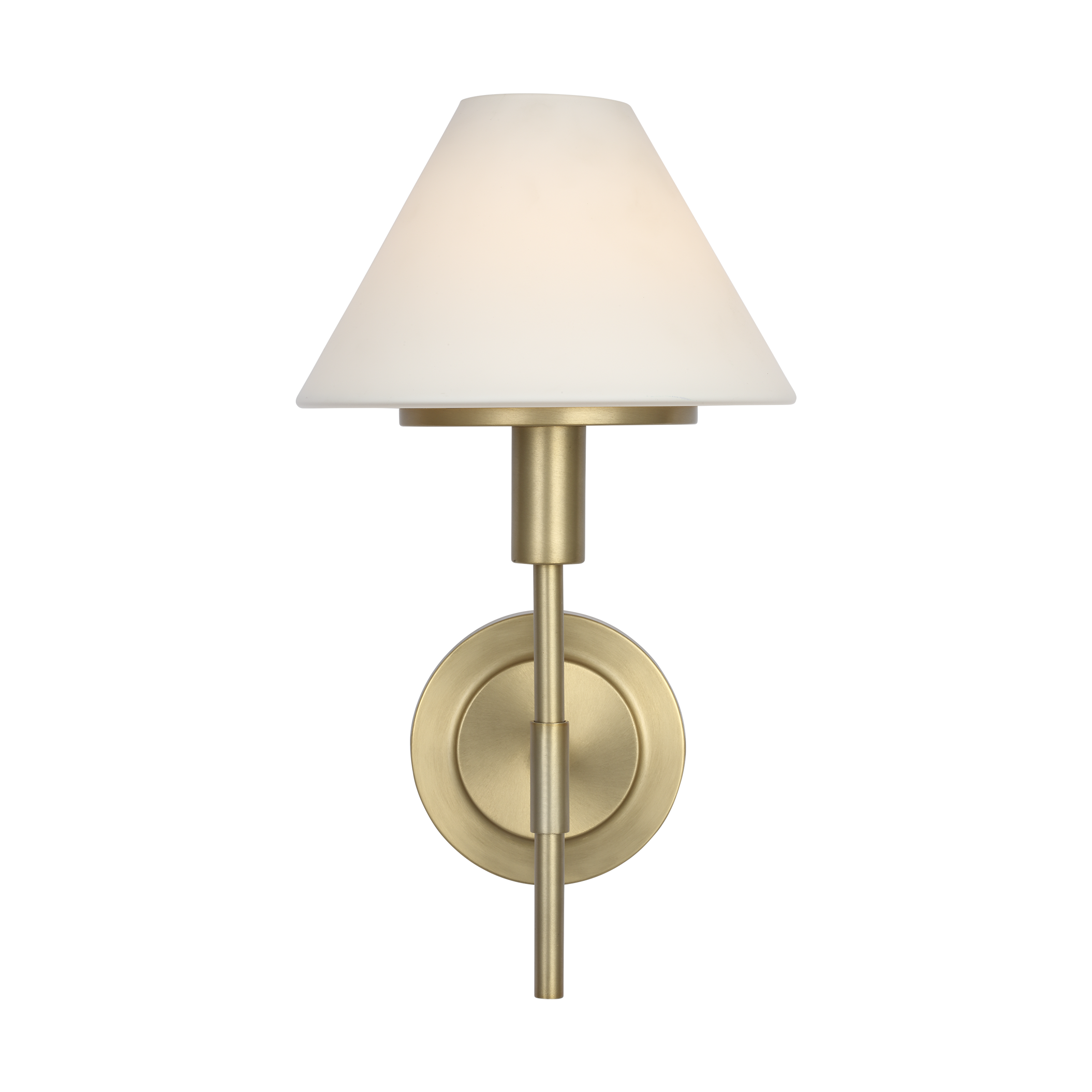 Mendota Small Sconce Satin Brass