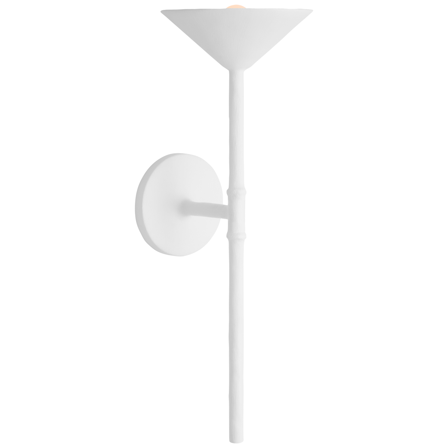 Eleanor 21" Tail Sconce in Plaster White