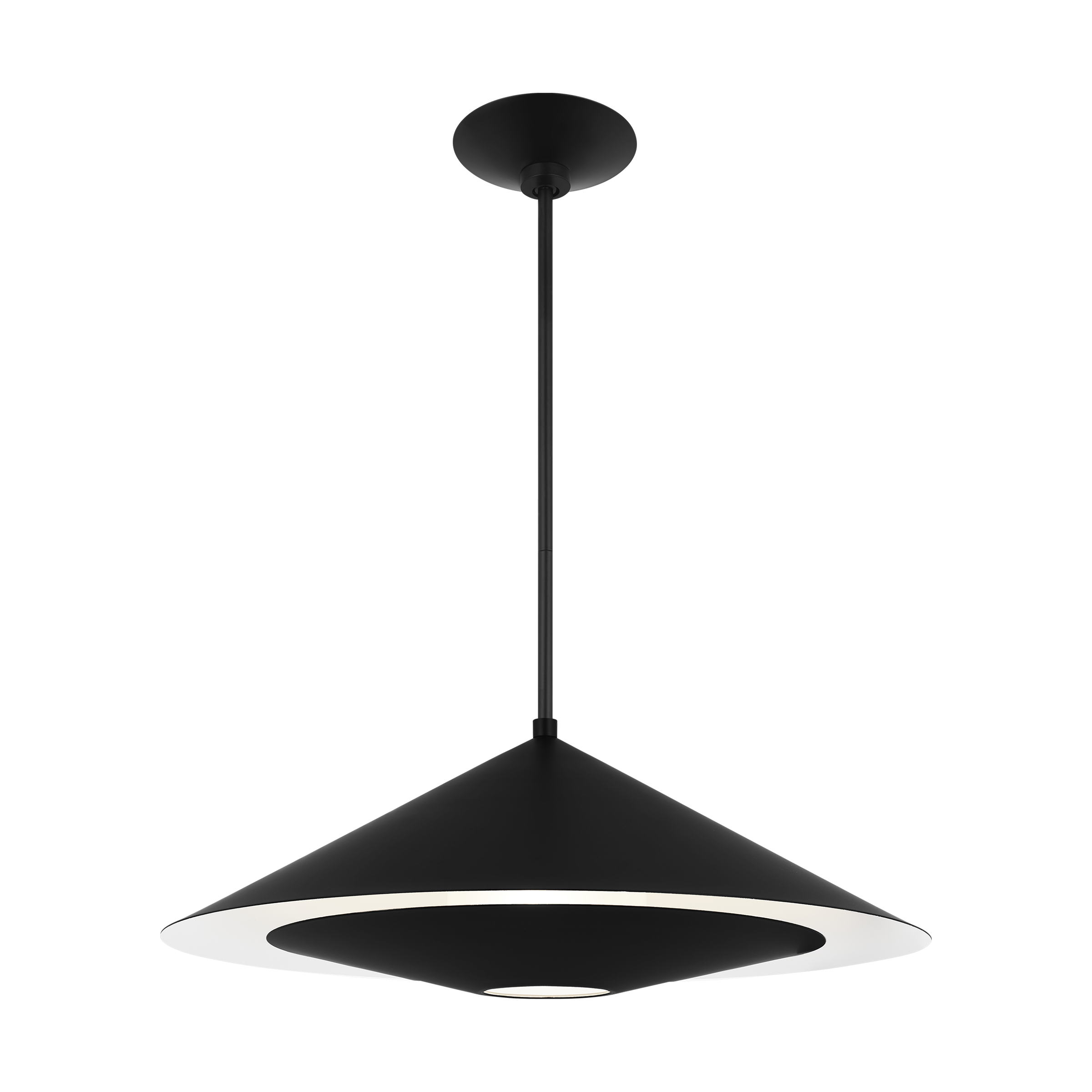 Echo Medium Pendant Midnight Black