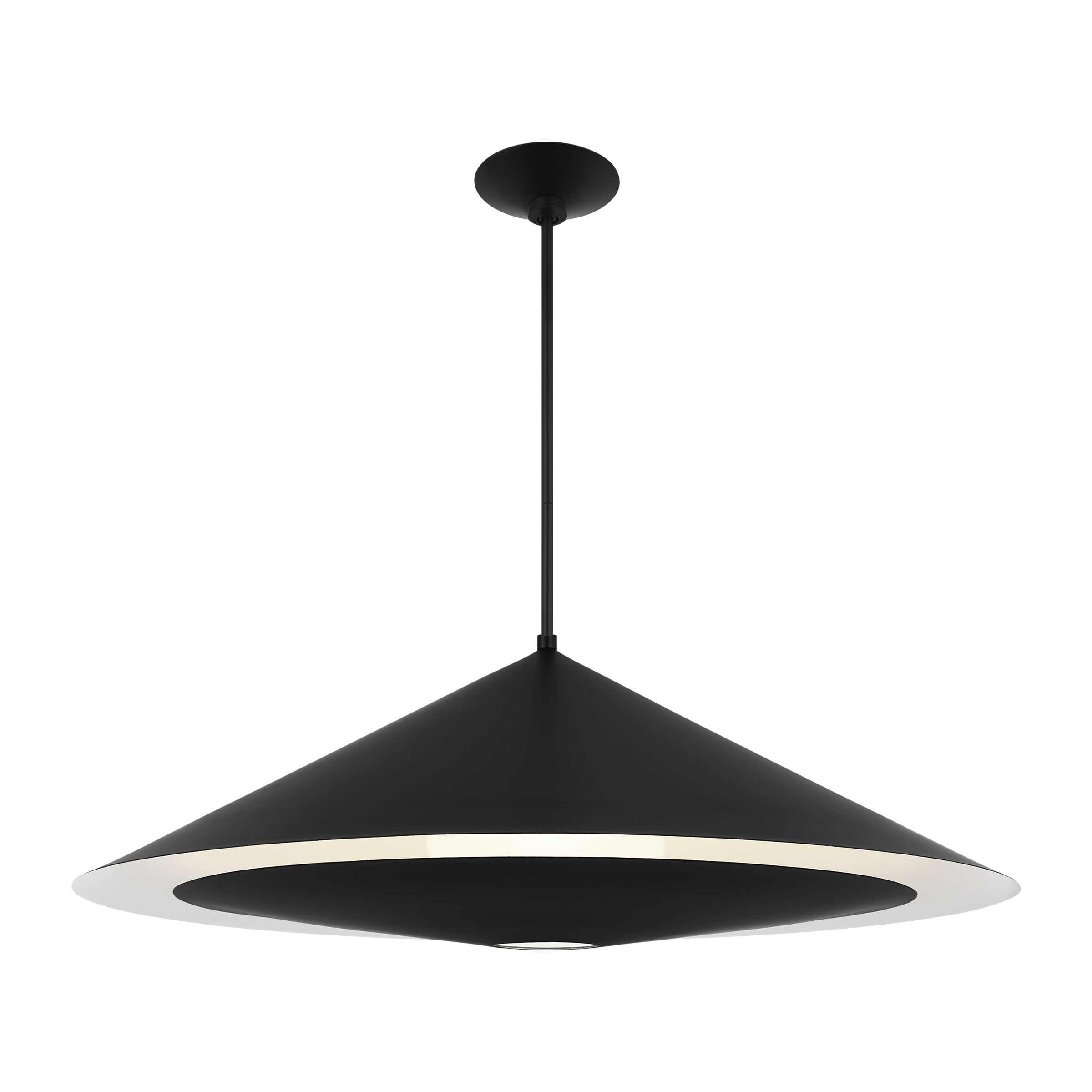 Echo Large Pendant Midnight Black