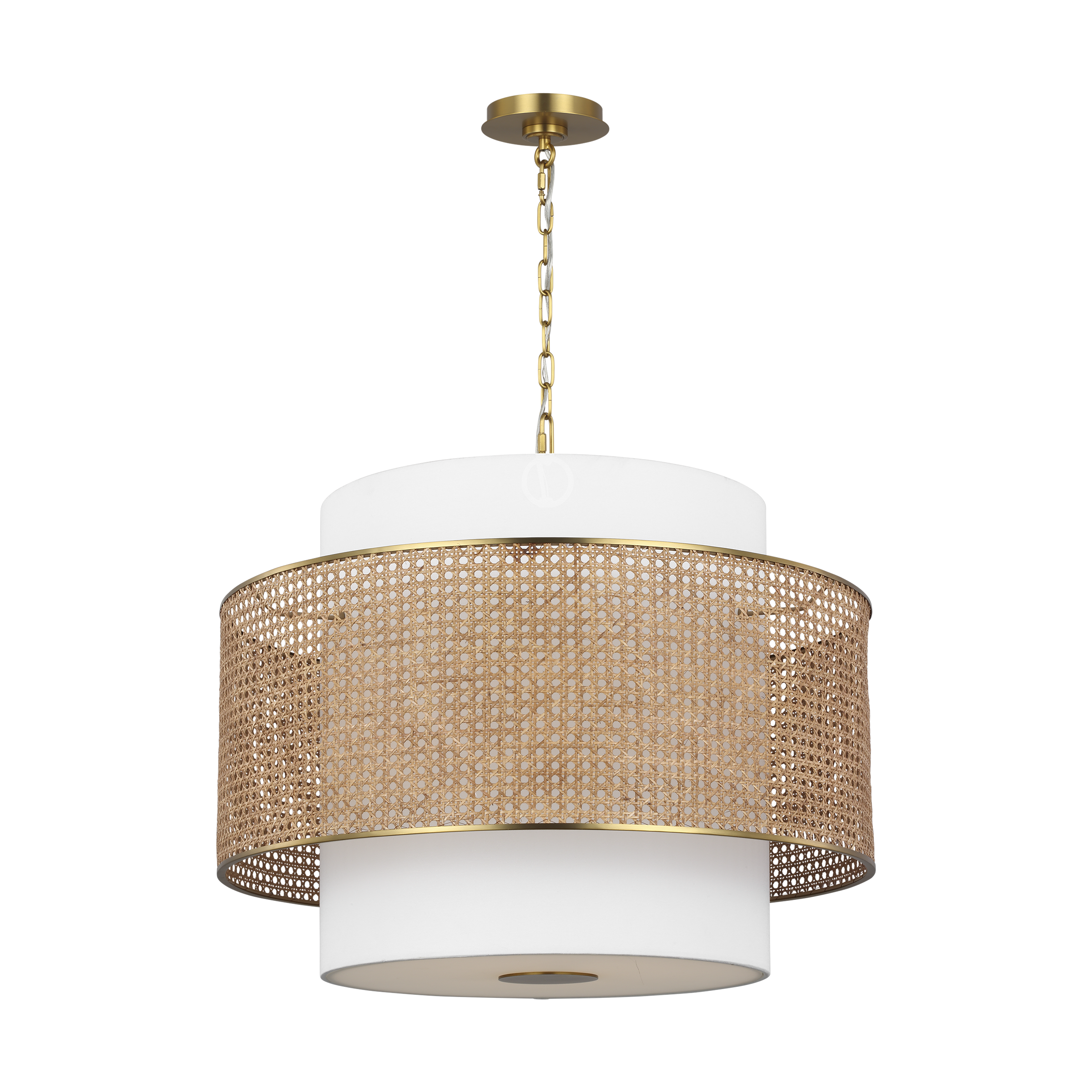 Sawyer Pendant Blonde Rattan