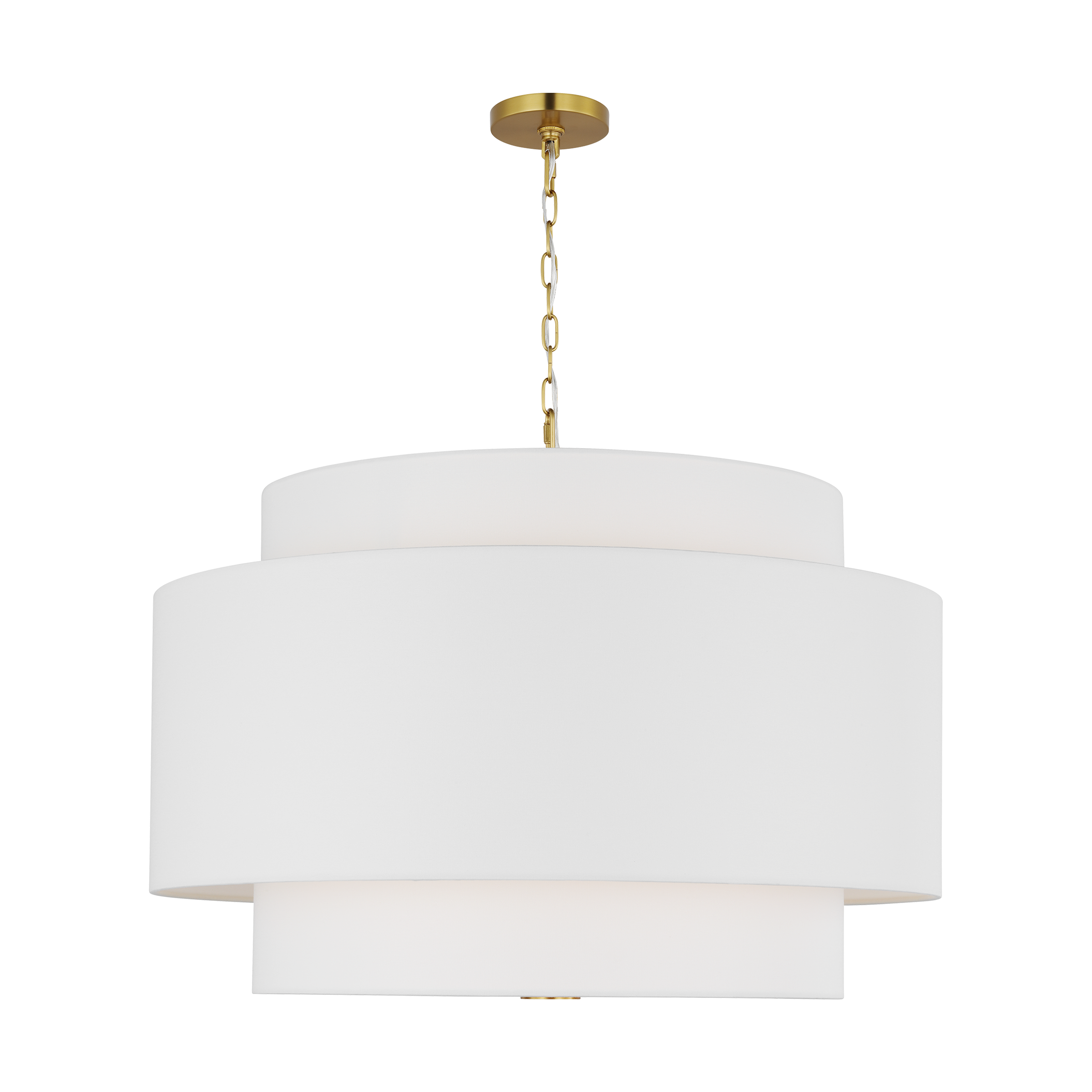 Sawyer Extra Large Hanging Shade Burnished Brass