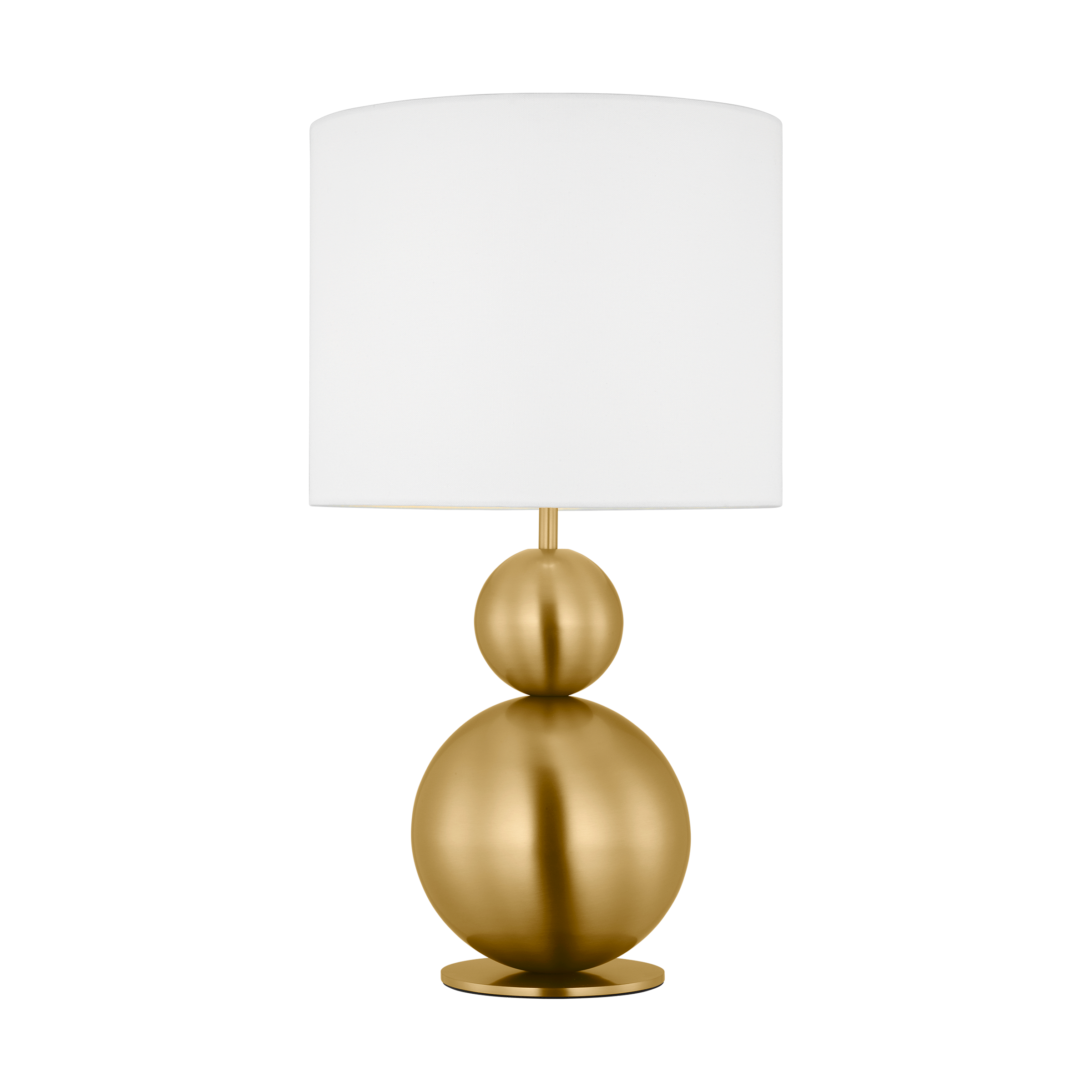 Suki Medium Table Lamp Burnished Brass Bulbs Inc