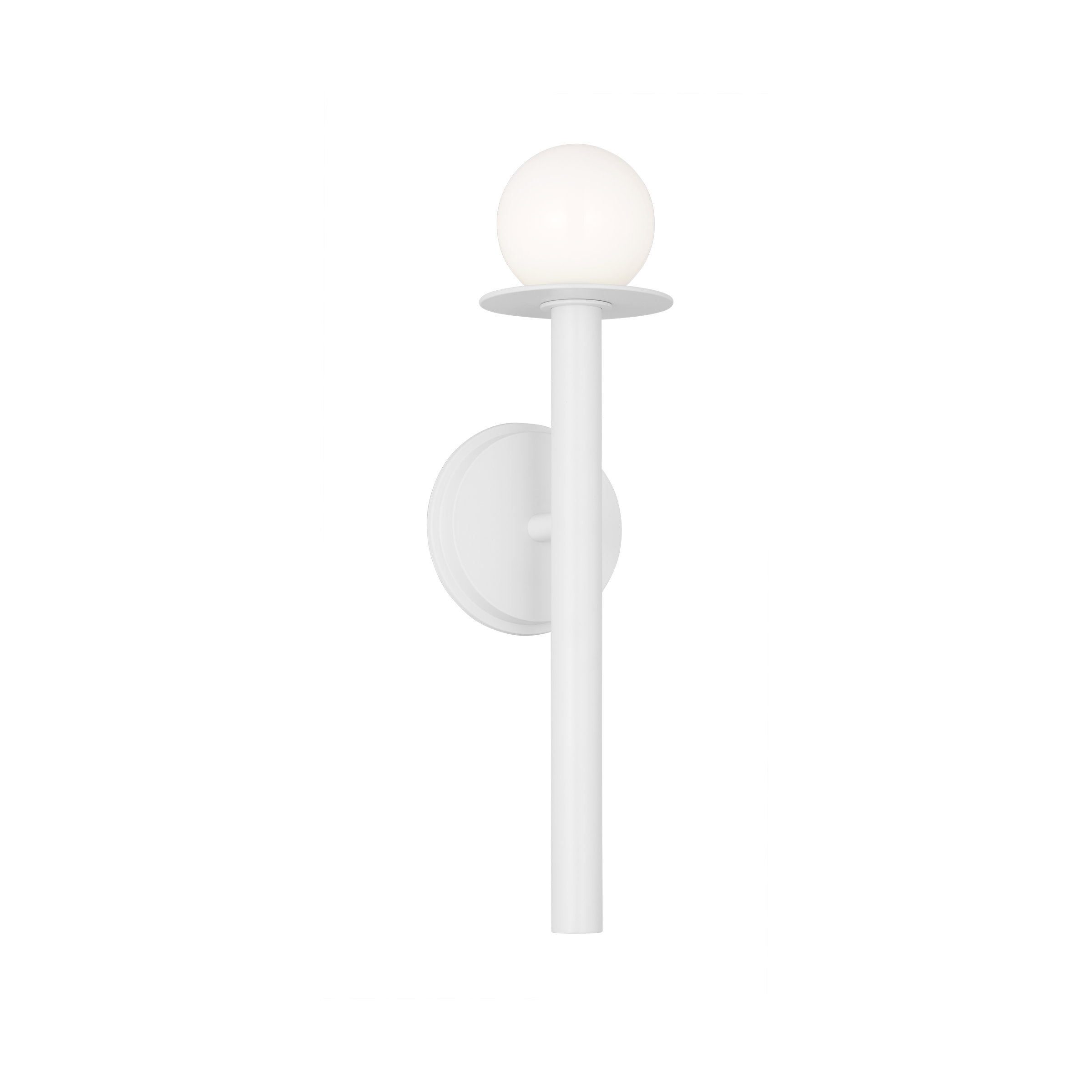 Nodes Sconce in Matte White