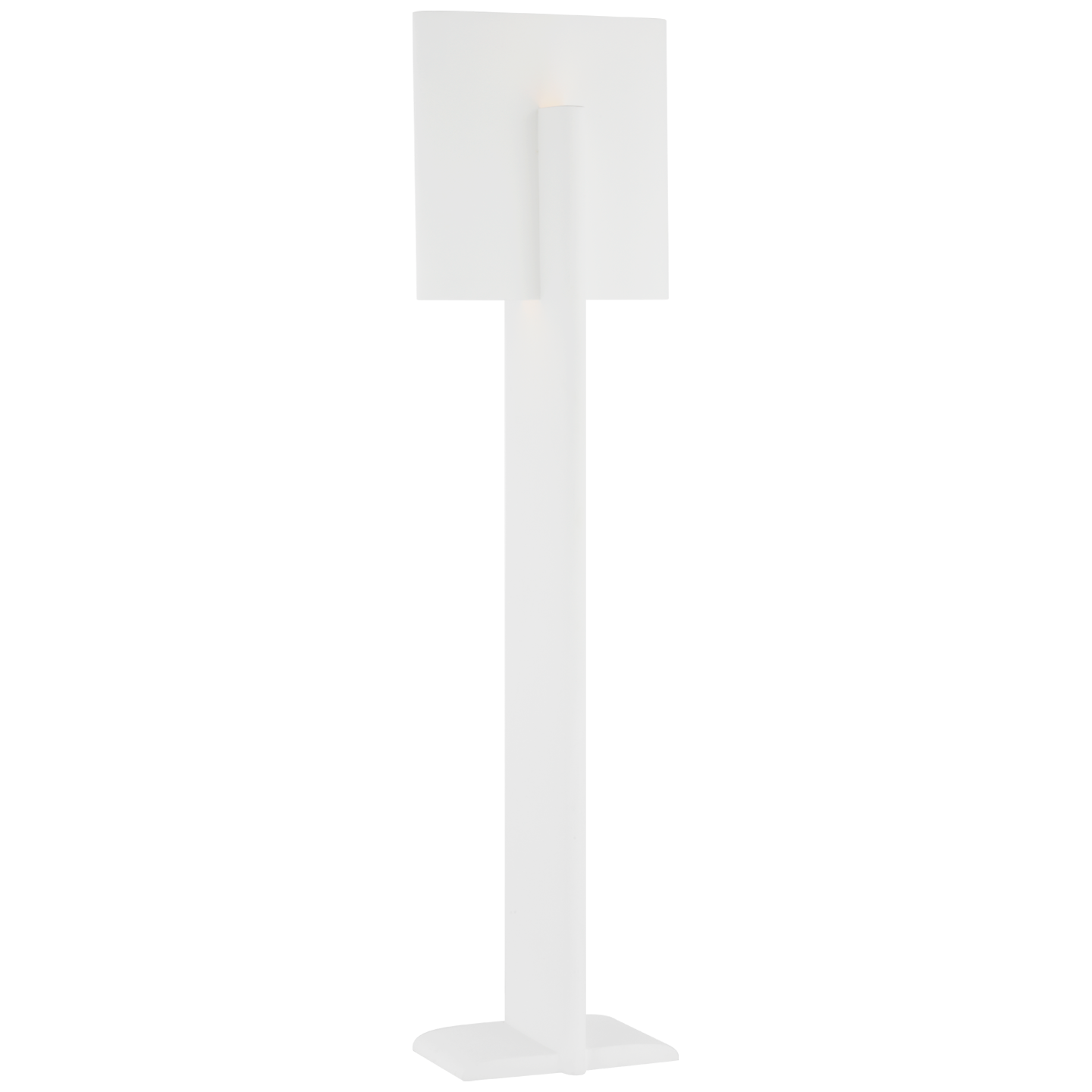 Lotura 72" Intersecting Floor Lamp in Museum White