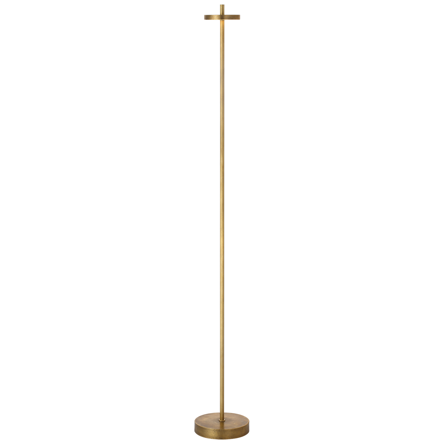 Sene 50" Rechargeable Floor Lamp in Museum Brass