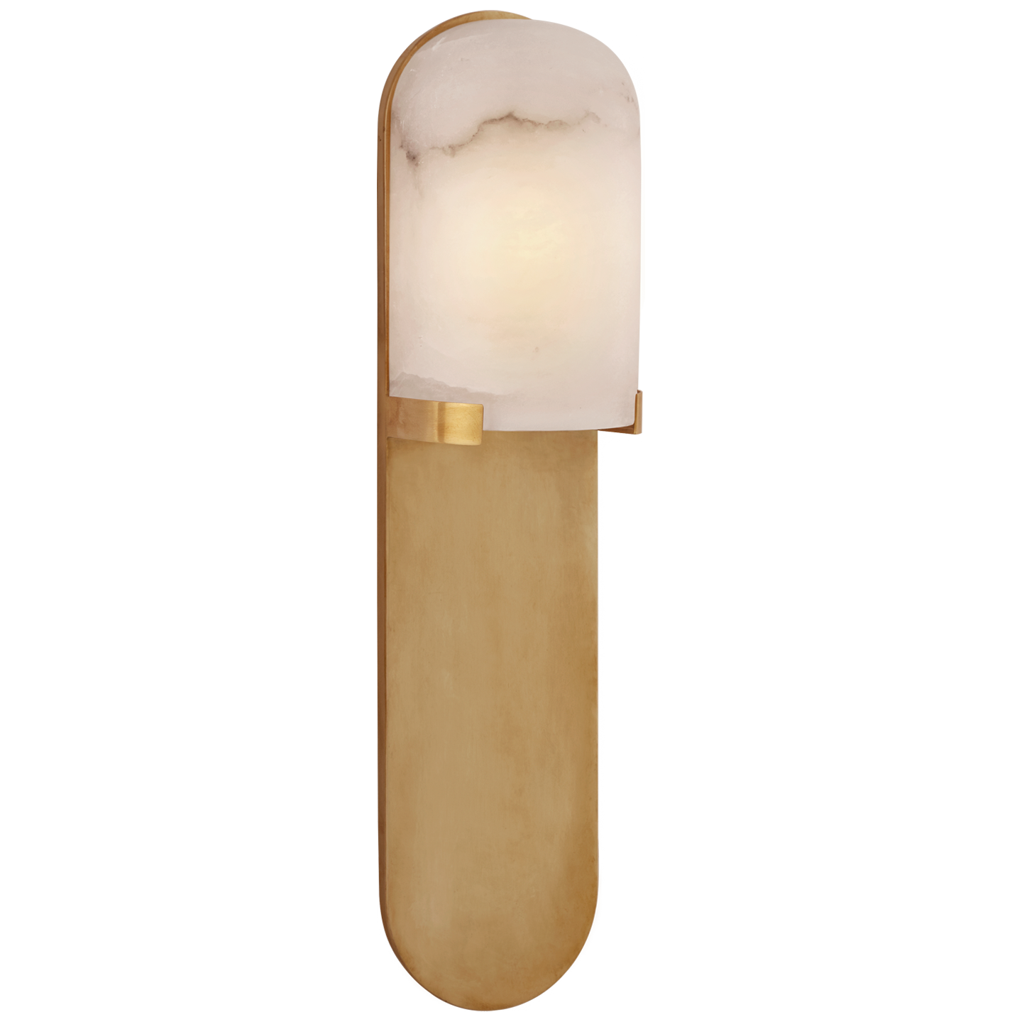 Melange Medium Elongated Pill Sconce