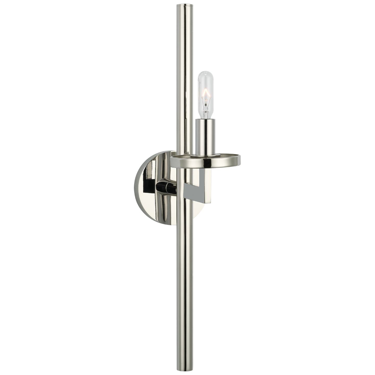 Liaison Single Sconce in Polished Nickel Open Box