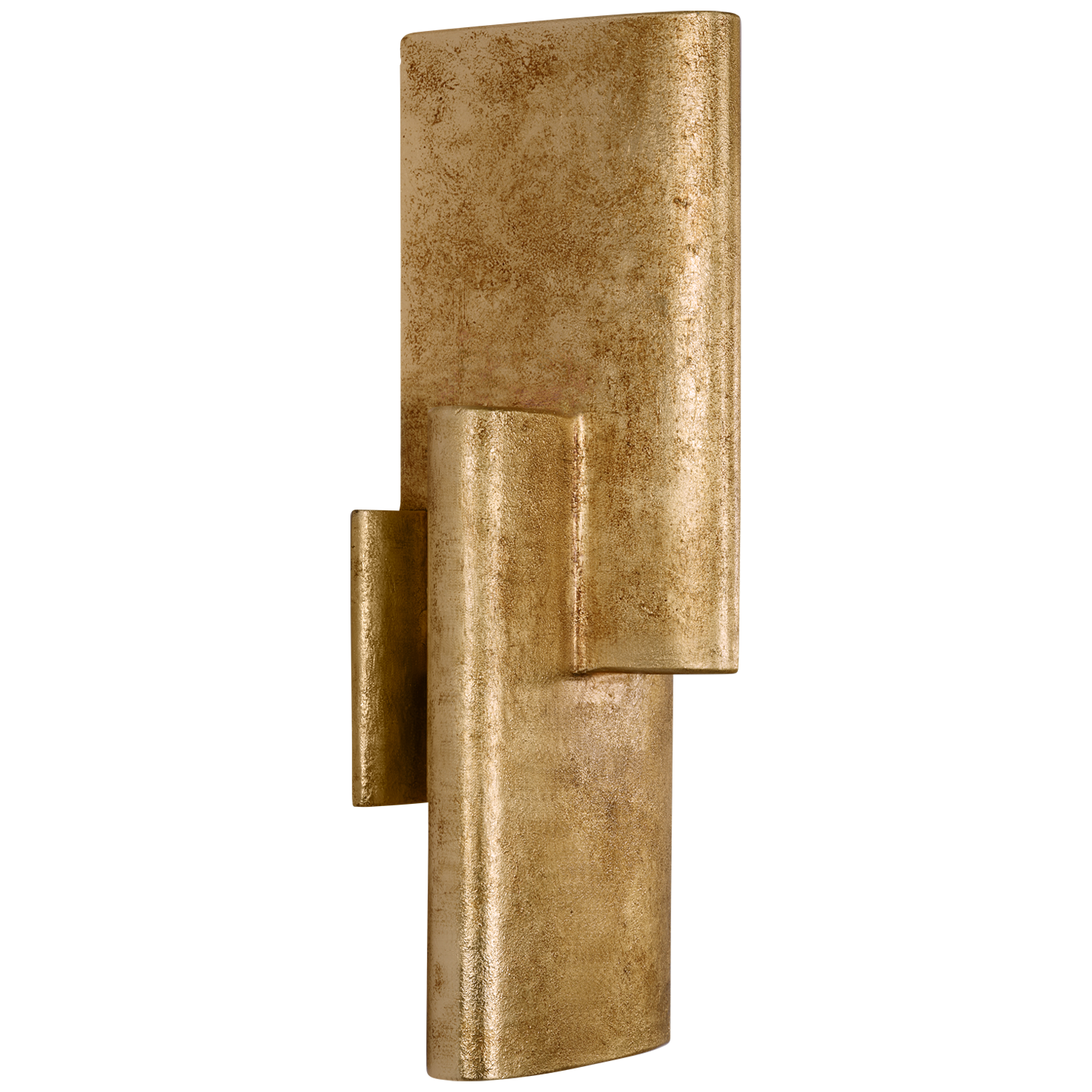 Lotura 16" Intersecting Sconce in Museum Gild