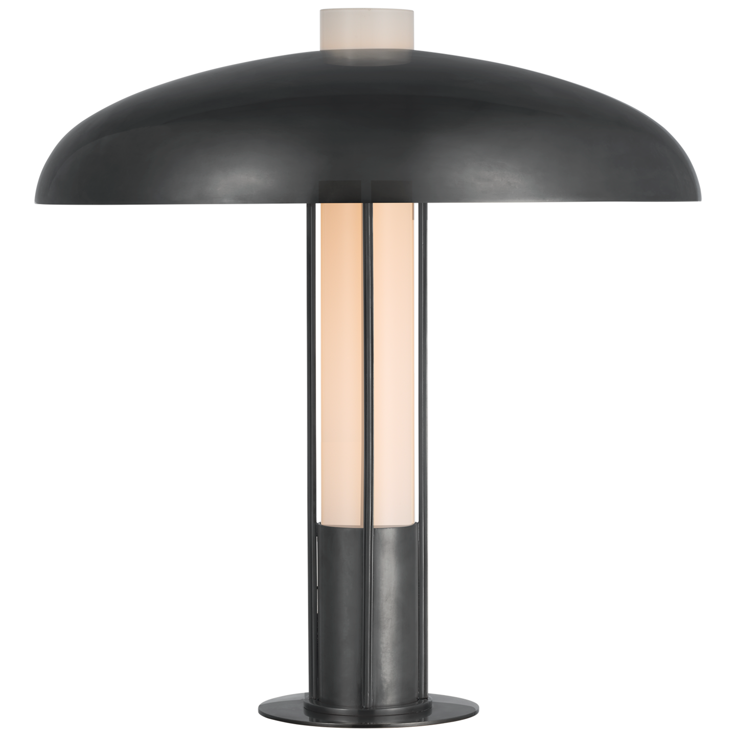 Troye Medium Table Lamp in Bronze with Bronze Shade Open Box