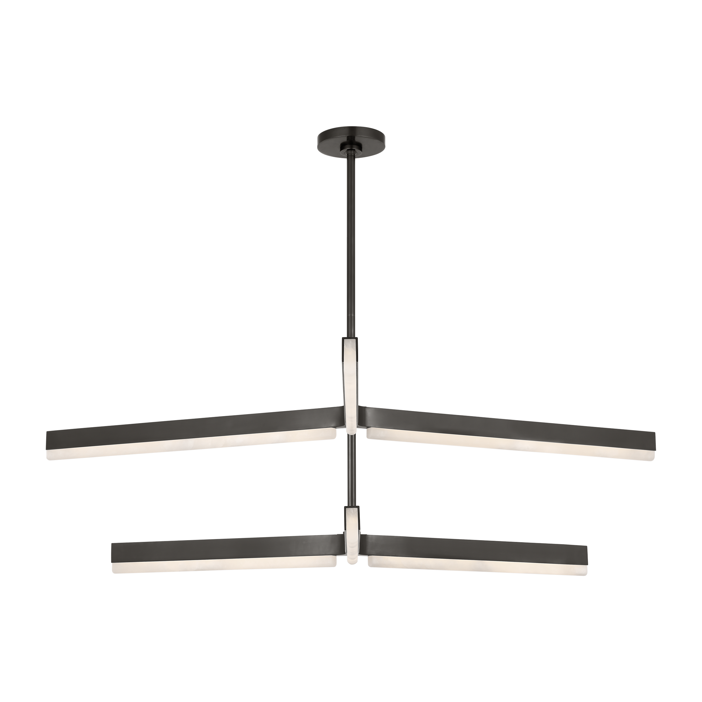 Linea 56 Two Tier Chandelier Bronze 2700K 90 CRI