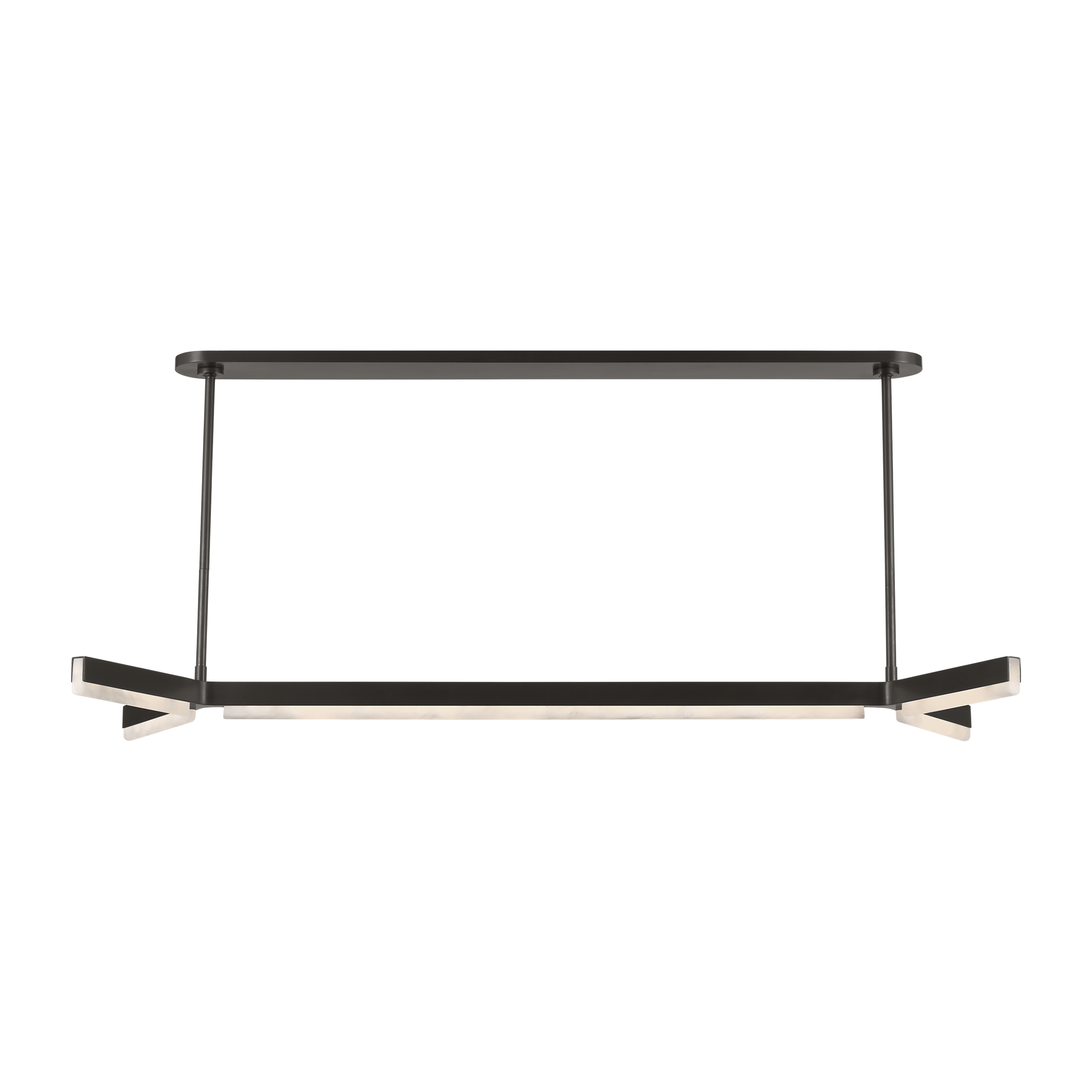 Linea 55 Linear Chandelier Bronze 2700K 90 CRI