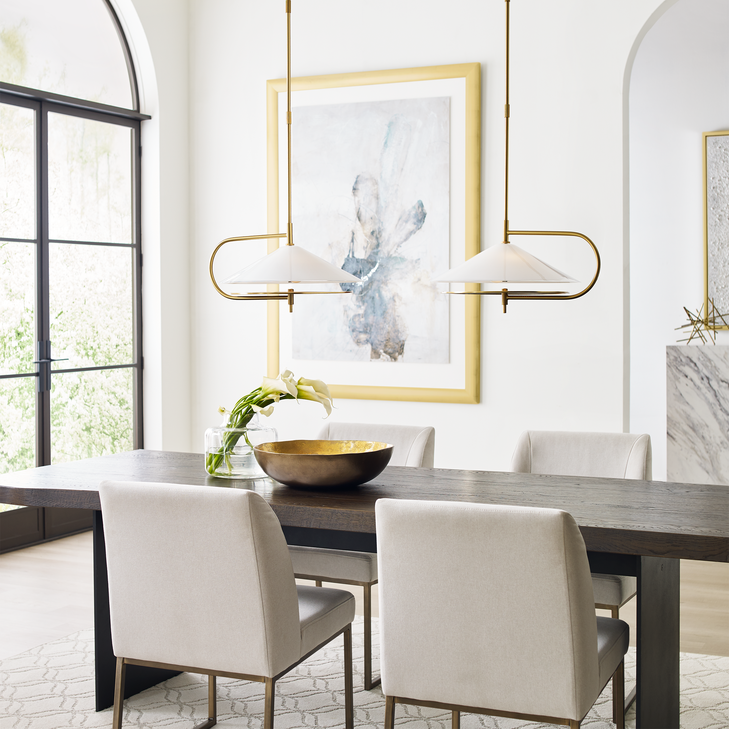 L'ArQuarter Pendant 25th 限定ペンダント Gesture Pendant - KP1071 | Visual Comfort