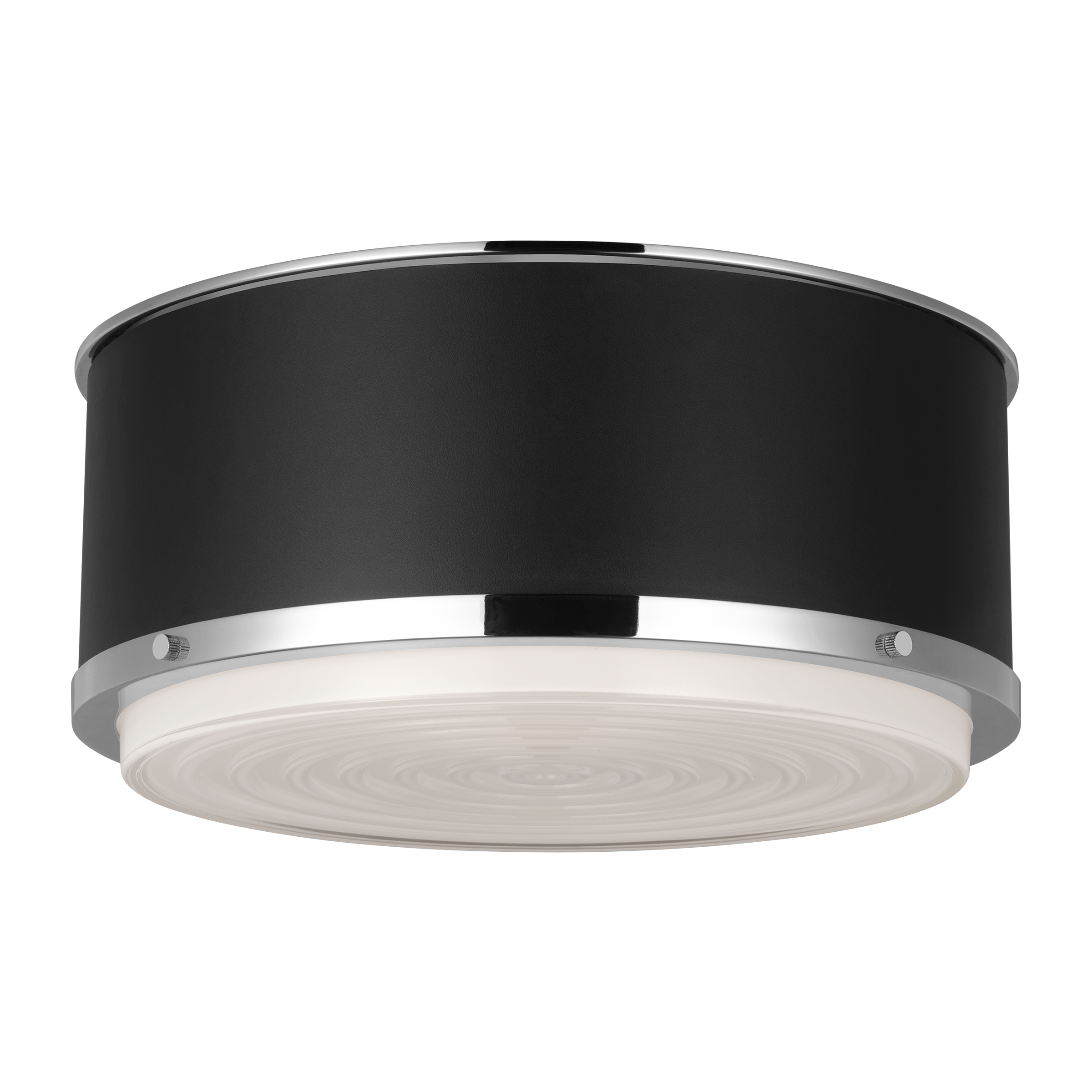 Marlowe Medium Flush Mount Polished Nickel