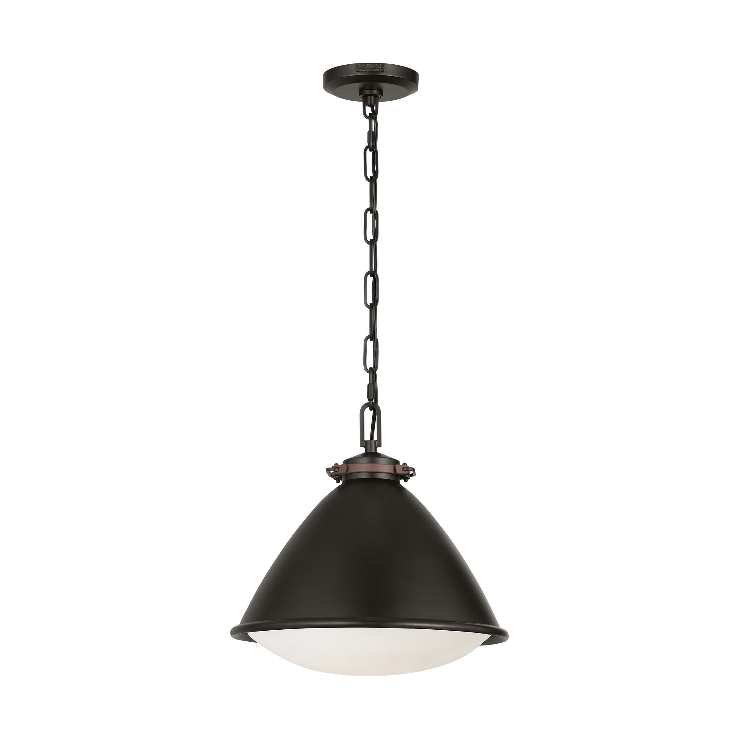 Hayward Medium Pendant Aged Iron