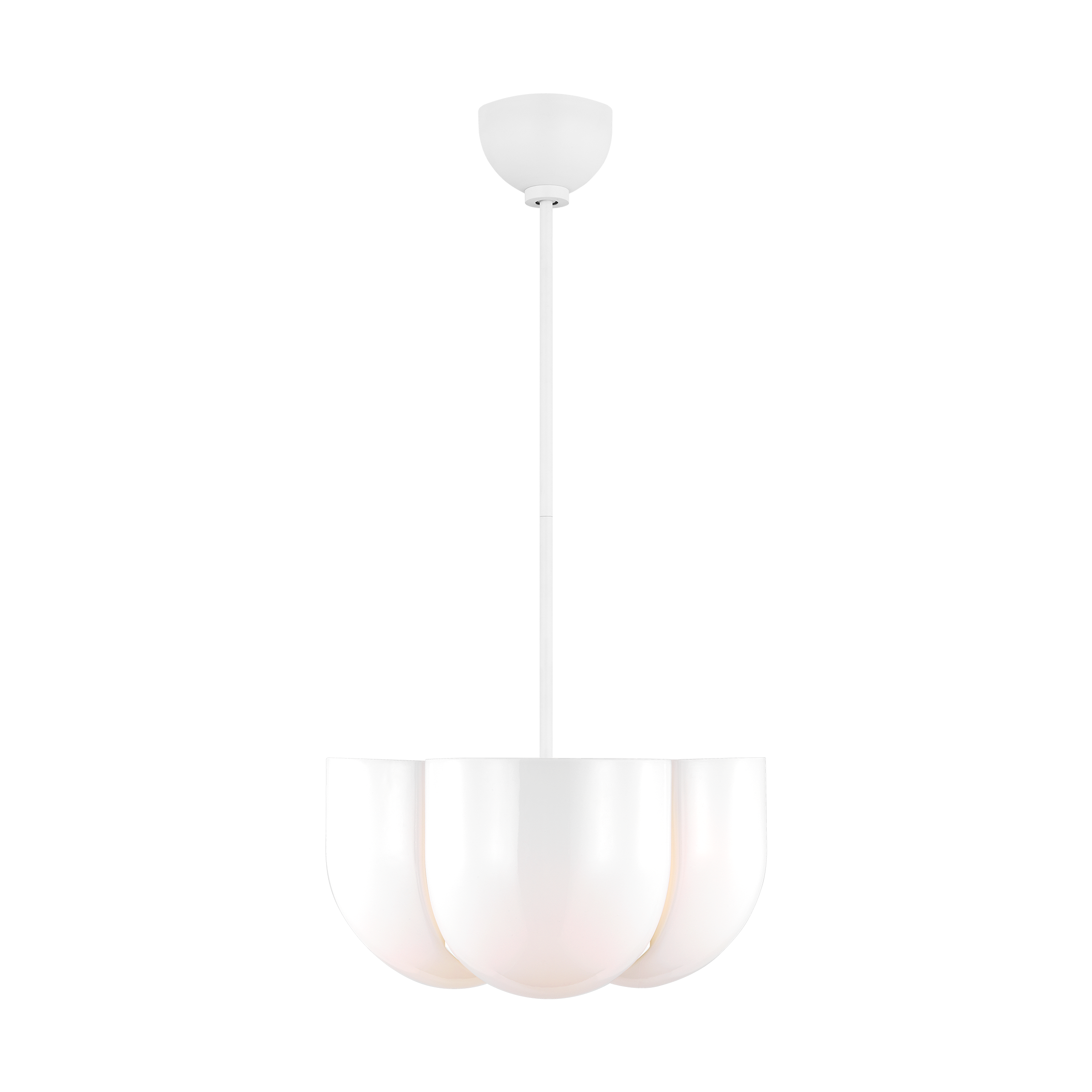 Cheverny Large Pendant Matte White