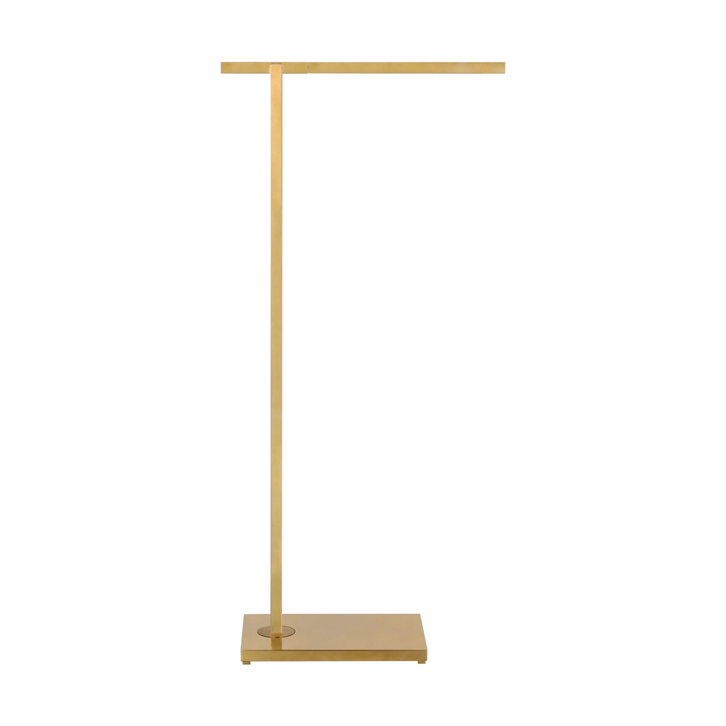 Stagger Small Floor Lamp Natural Brass 2700K 90 CRI